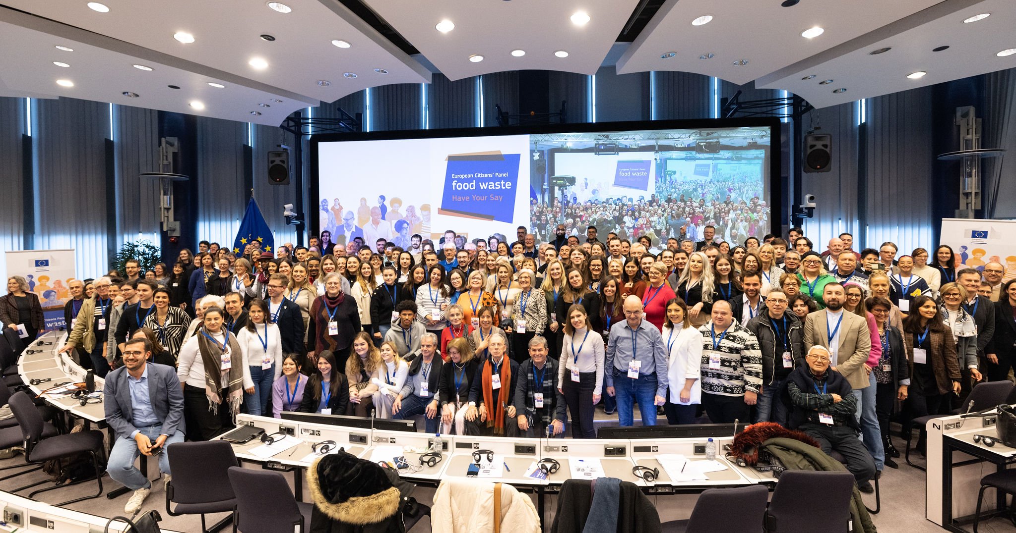 The Citizens' Panel was formed of 150 people from across all member states. Image: EU Commission