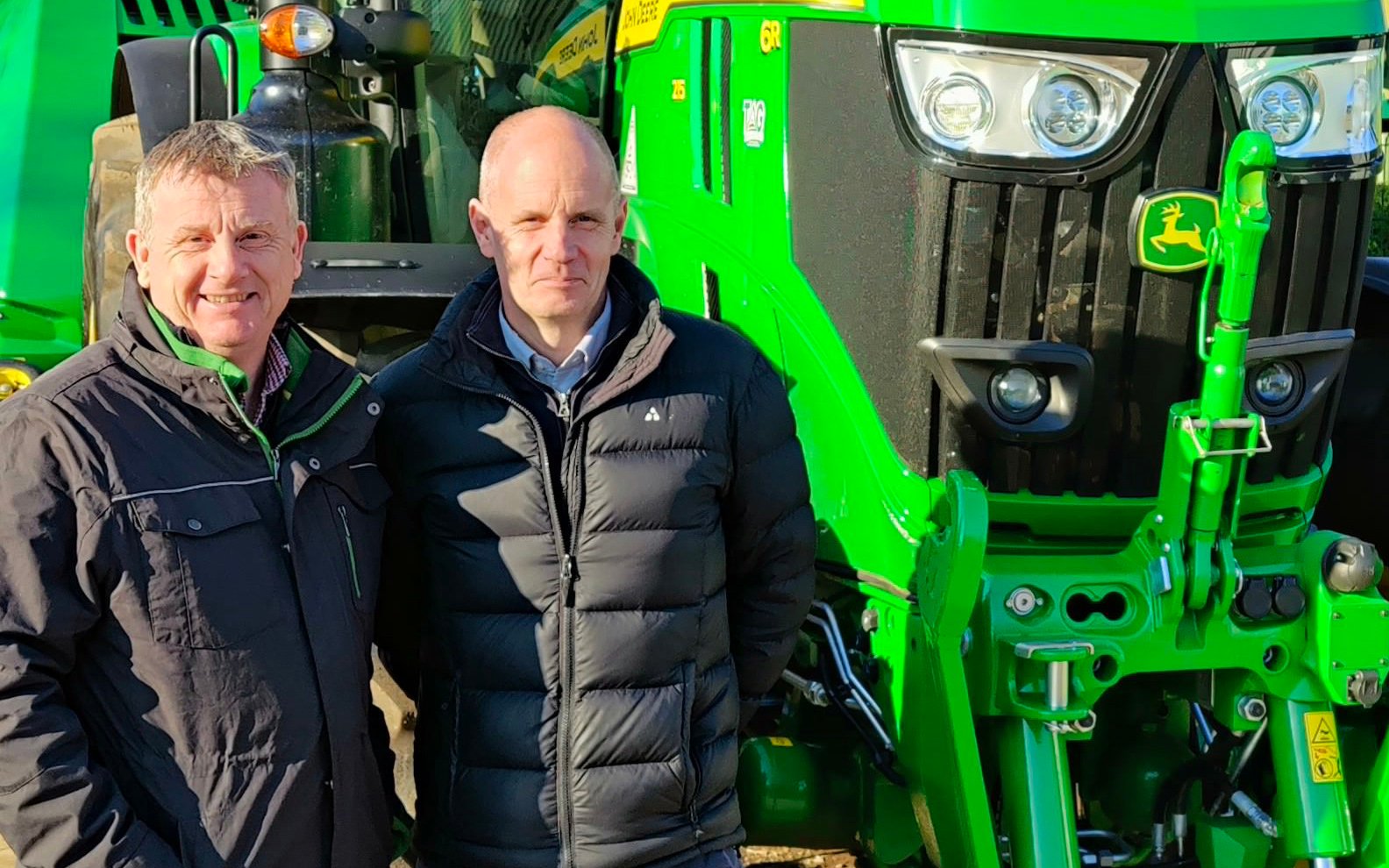 L-r: Mark Smith and Ben Tallis