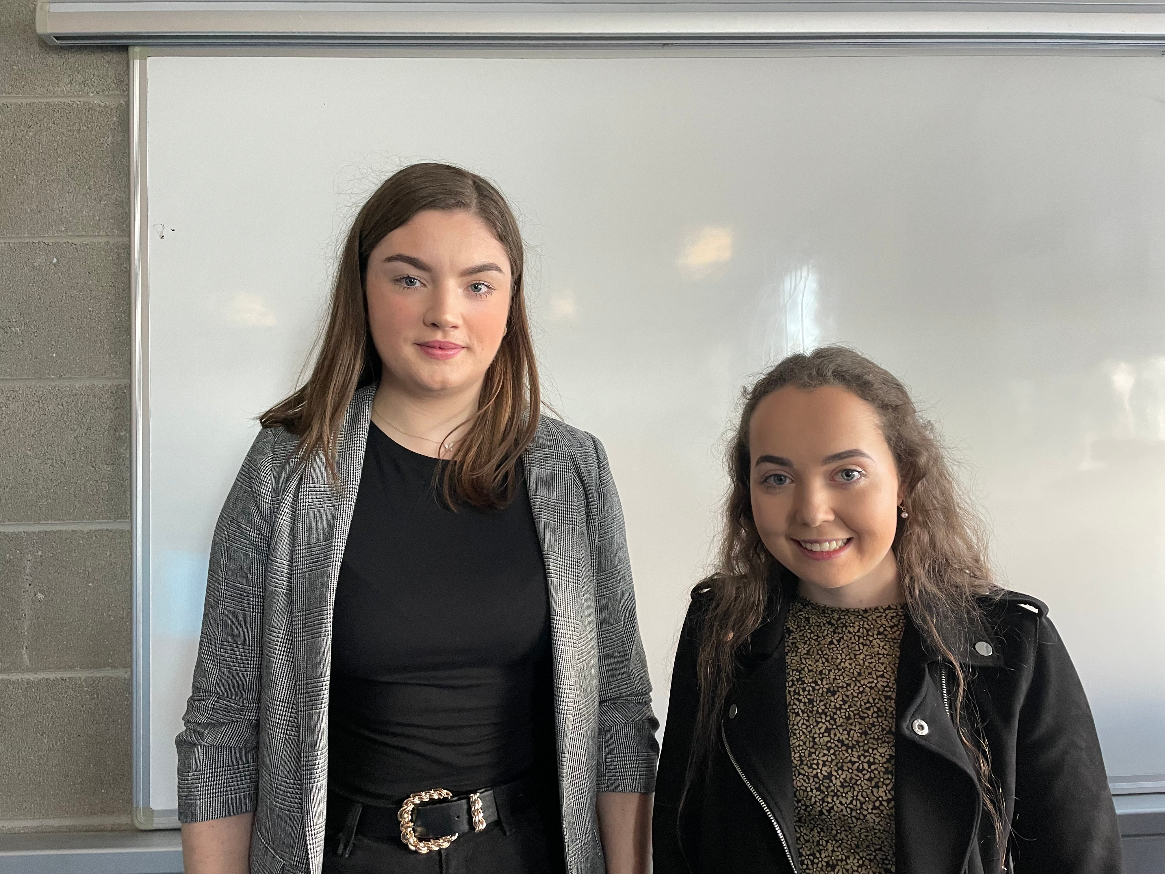 Caragh Lynch and Elaine Kennedy