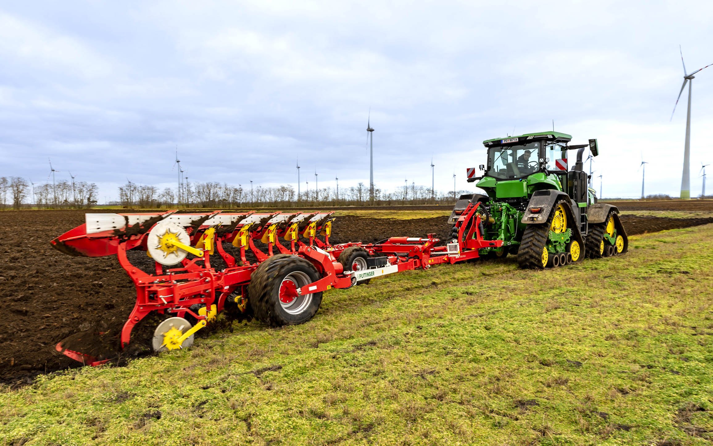 Pulling from the land reduces soil compaction and increases traction