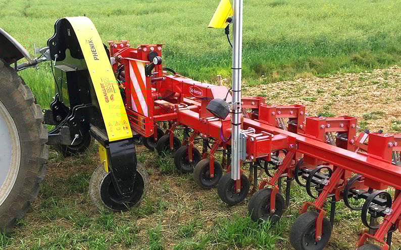 The guidance systems can be used in conjunction with any make of implement