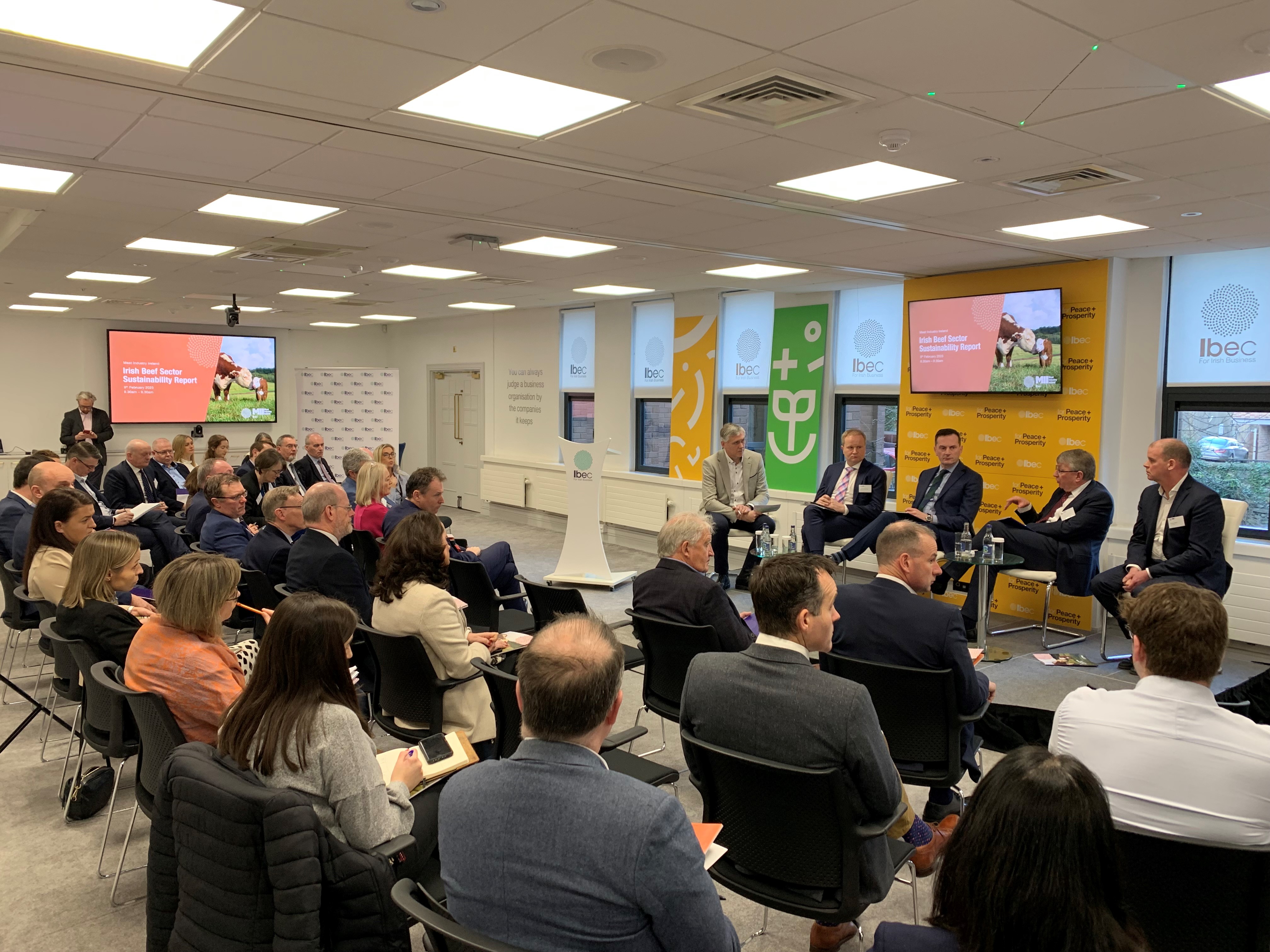 Panel discussion at MII headquarters in Dublin today