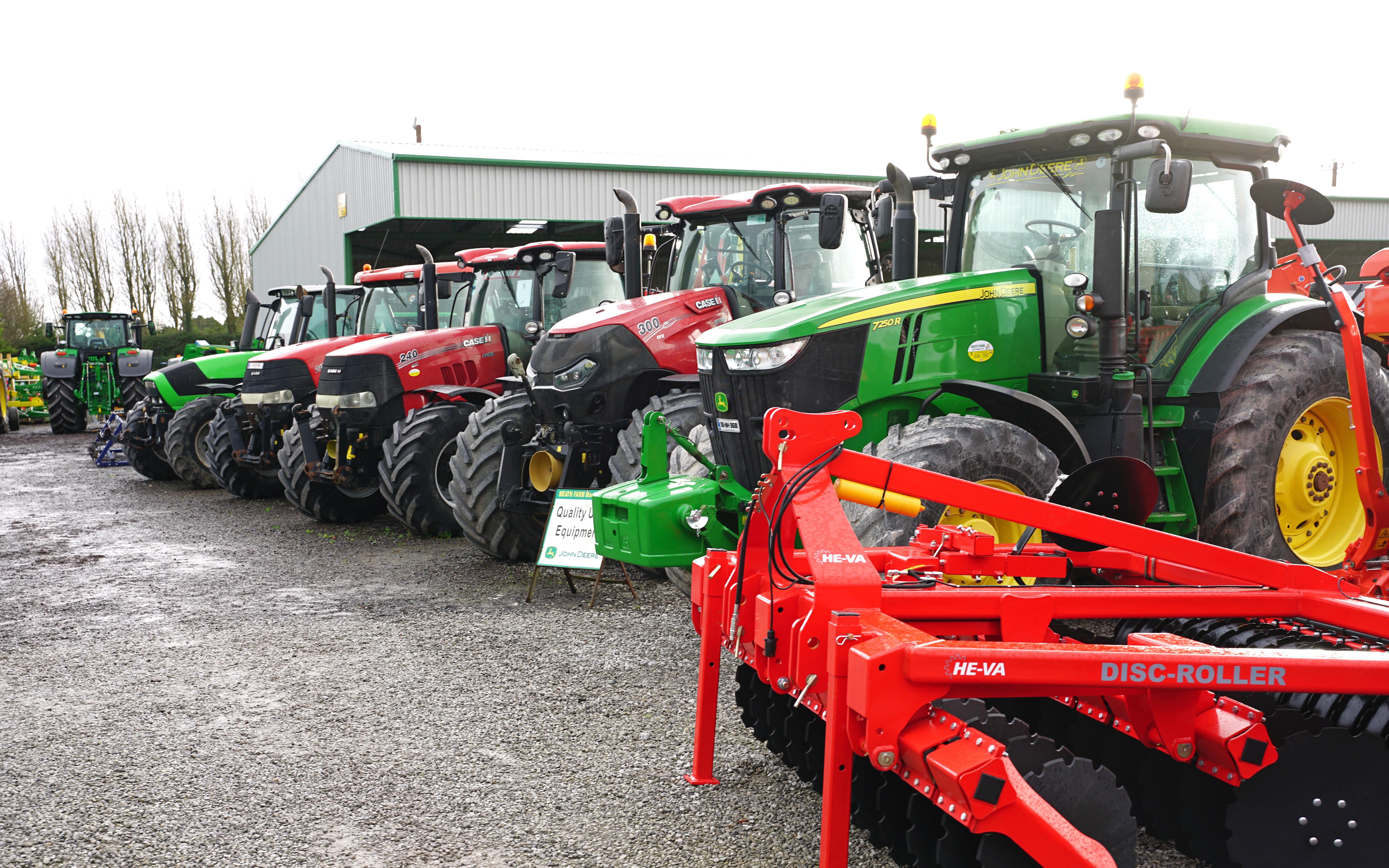Used tractor sales perked up in February according to the FTMTA