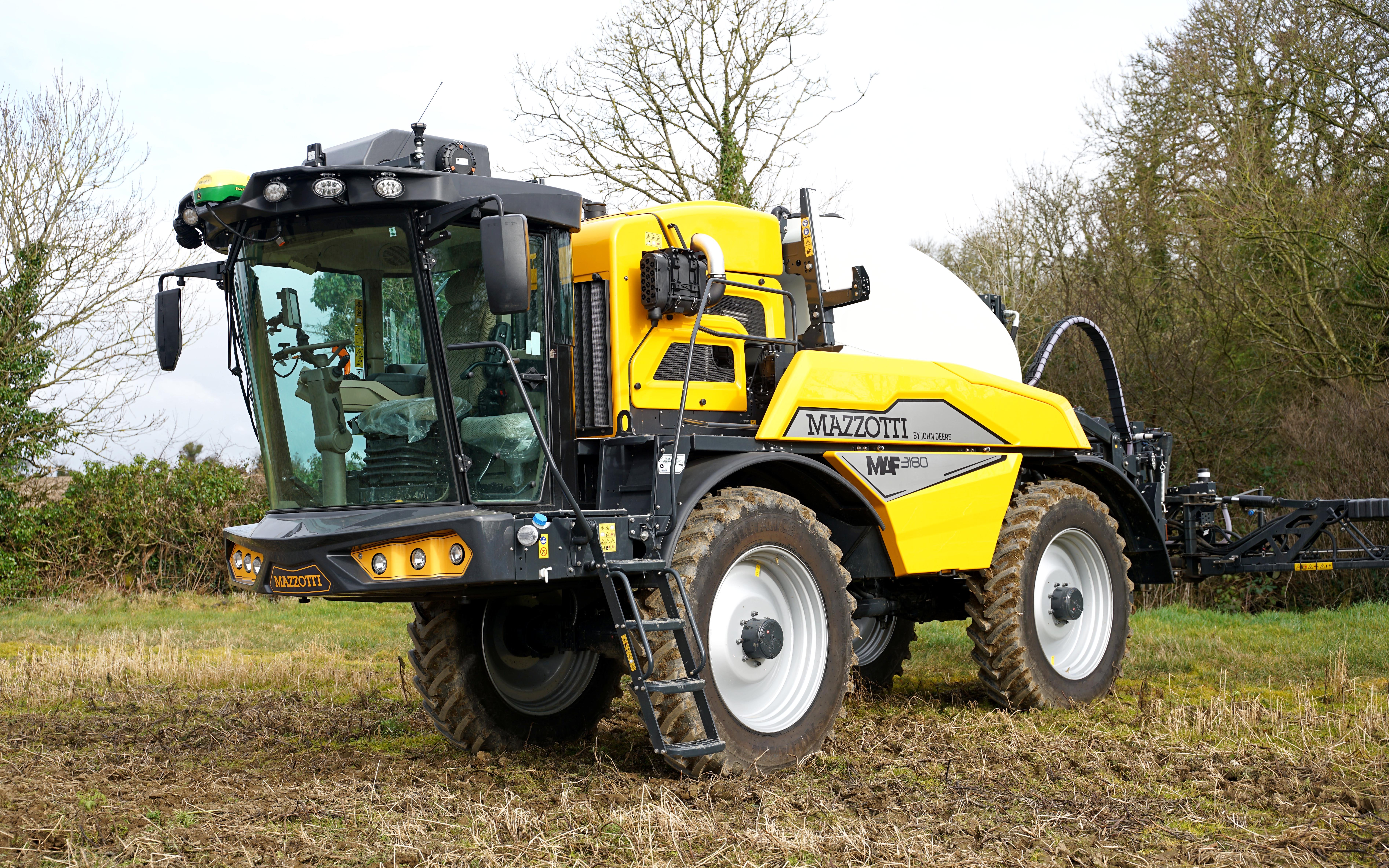 John Deere precision ag systems are universal across its machinery range