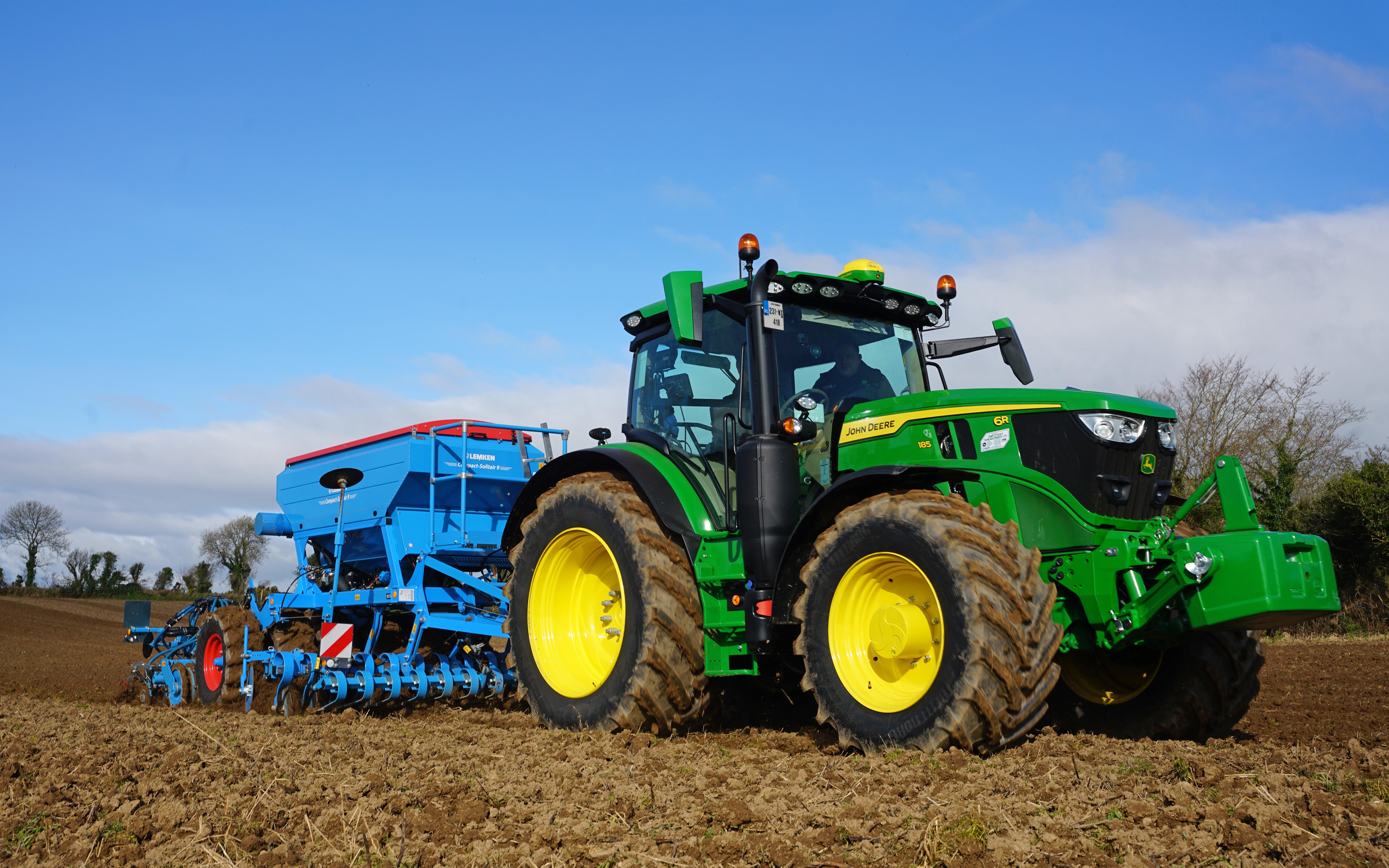 All John Deere's mid-range tractors are now built at Mannheim