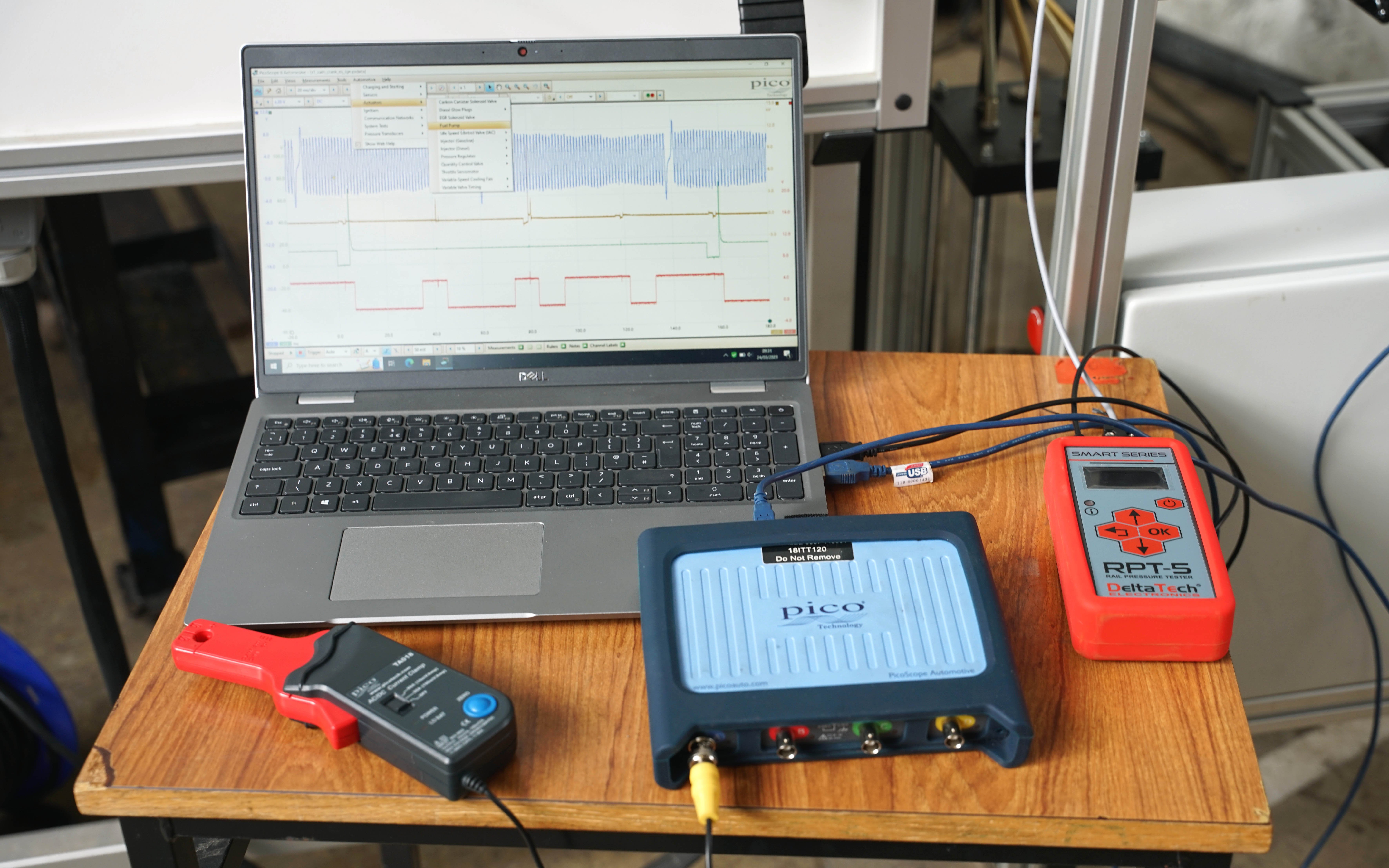 Generic tools such as these can help a well trained mechanic trace faults without need specialist software