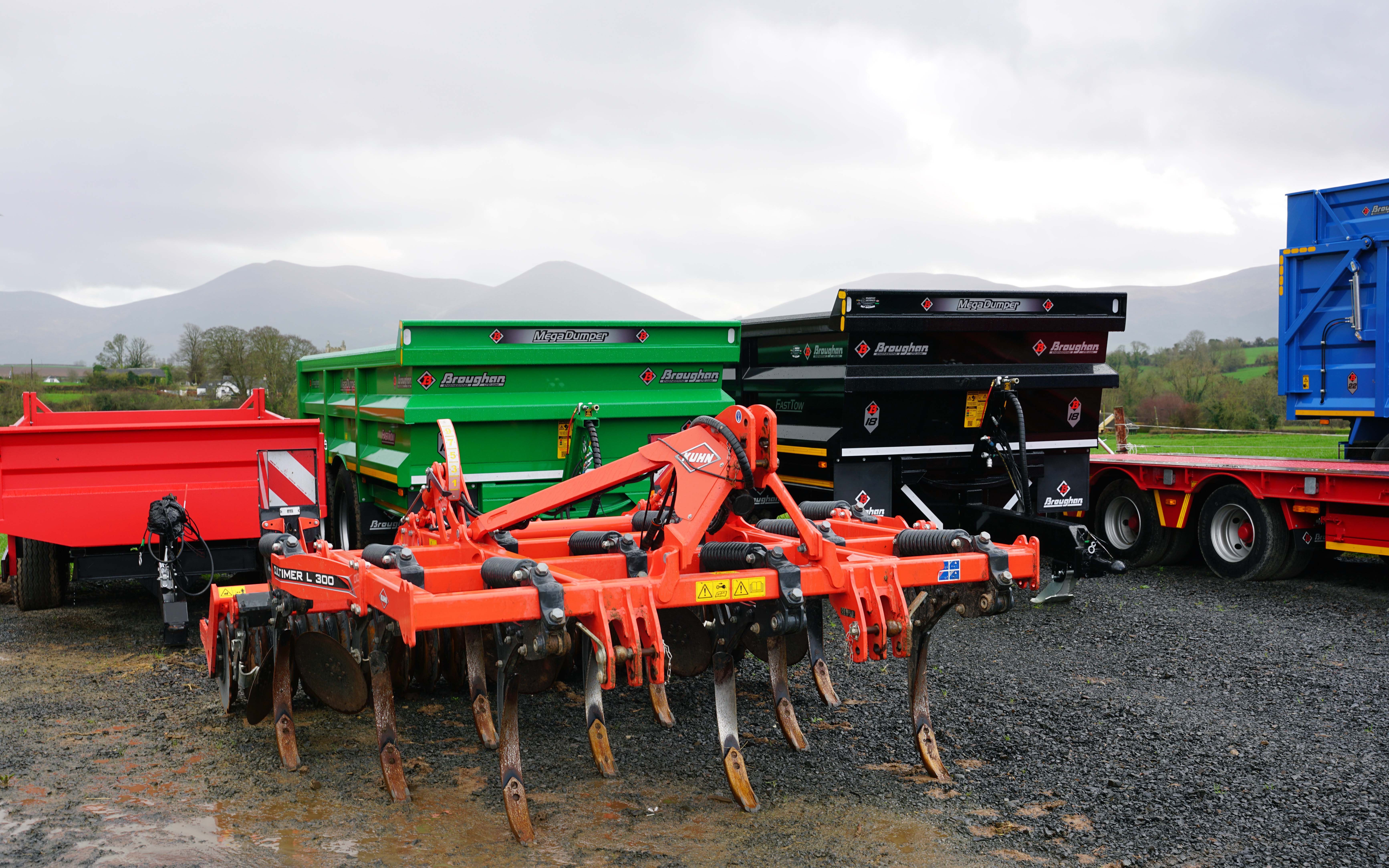 Warranty and service work on Kuhn implements is undertaken by Greencare Mechanical Services