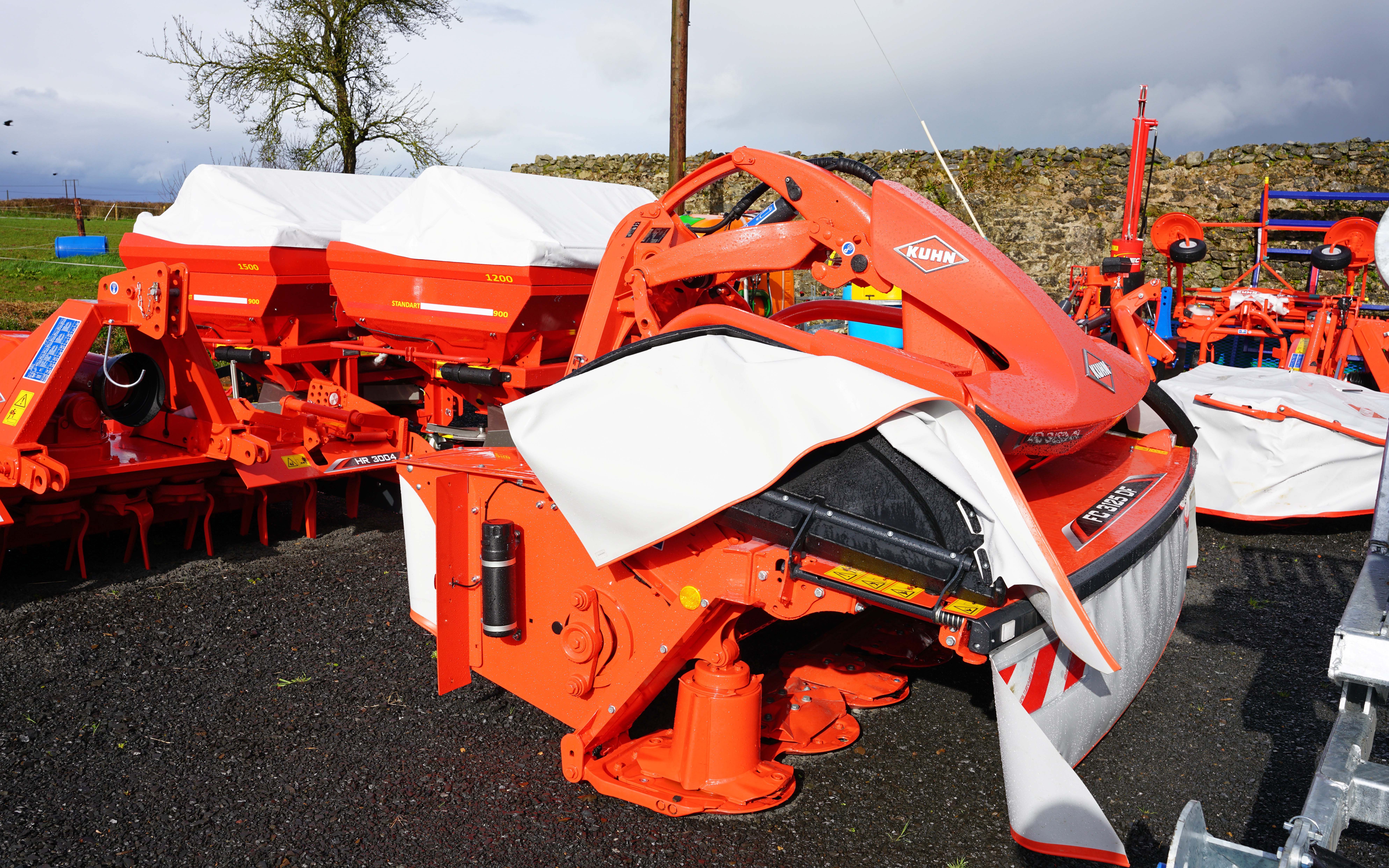 Kuhn mowers have been a big success for Murphy Agri Products, something James wishes to replicate with balers