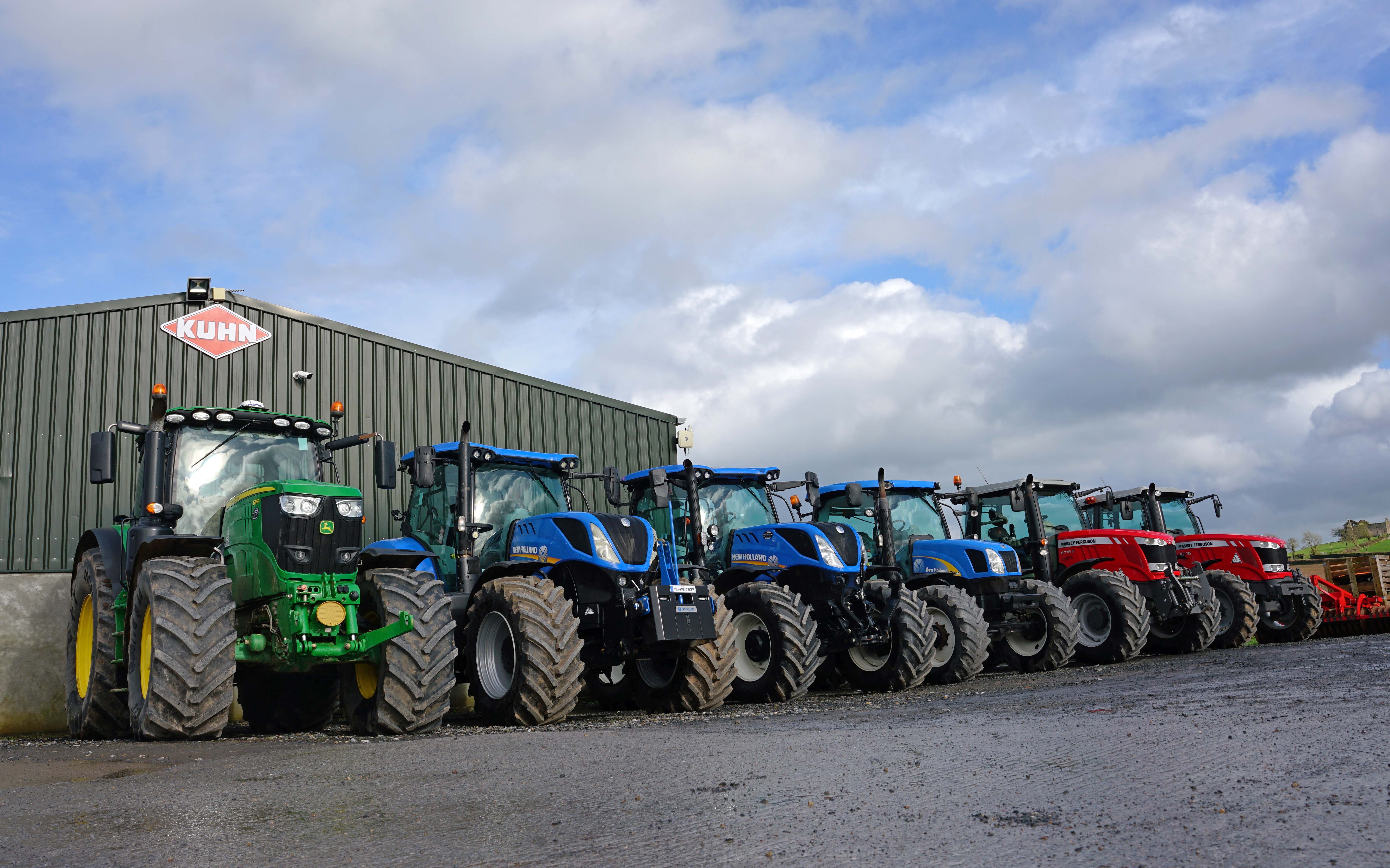 The tractors available for sale are larger than James would like, but smaller examples are getting rare