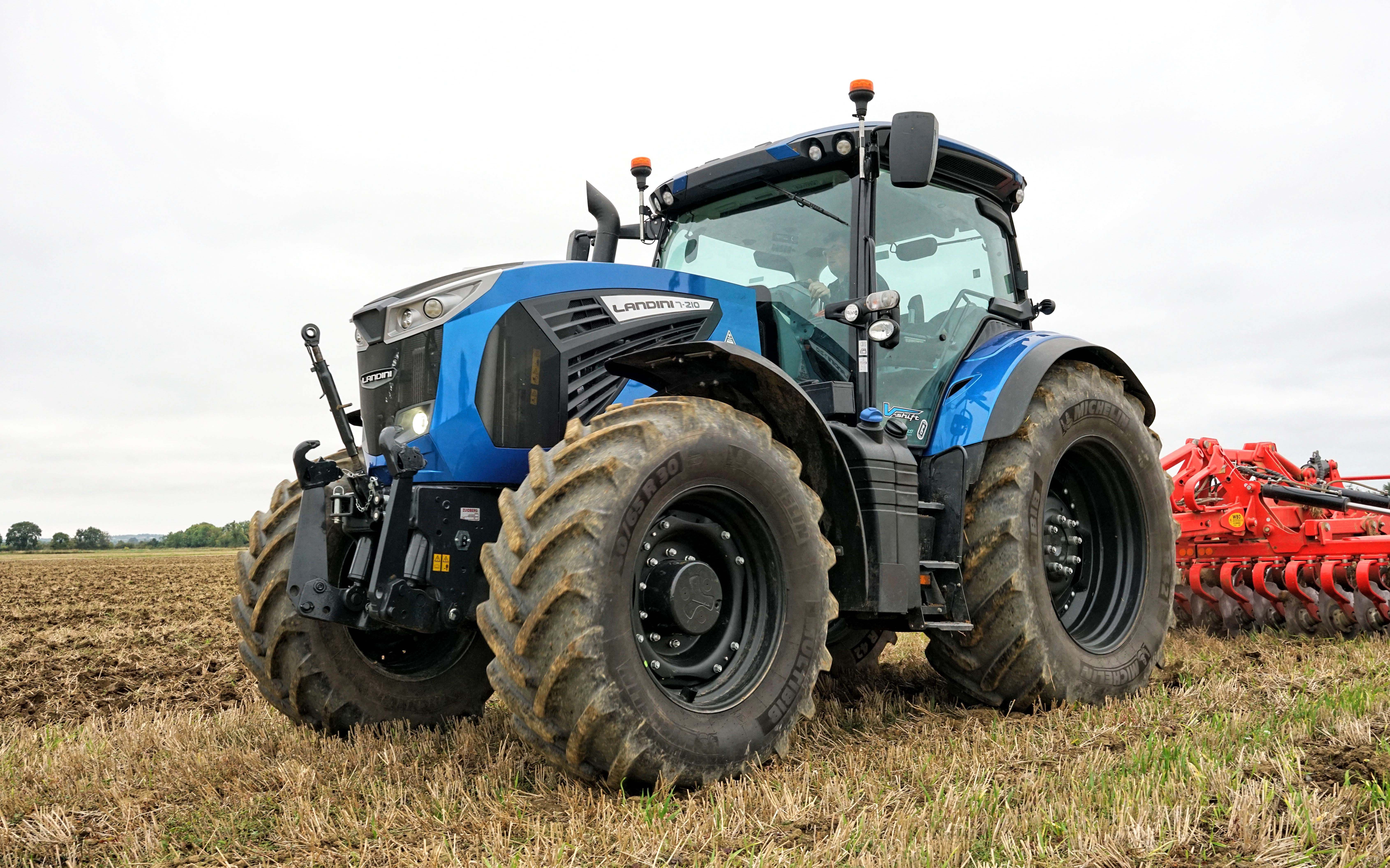 The two new Landpower tractors fit in below the larger 7 series and have a more basic spec