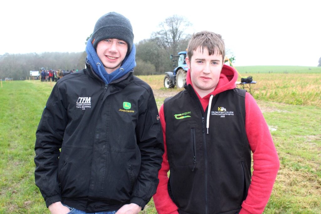 Attending the Teagasc Soils Day (l-r): Padraig Brophy, Tullow; Edward Hoey, Ardee