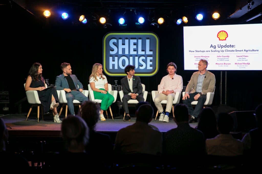 Silicate Carbon founder Maurice Bryson speaking at the South By South West tech conference in Austin, Texas this week. Image: Silicate Carbon