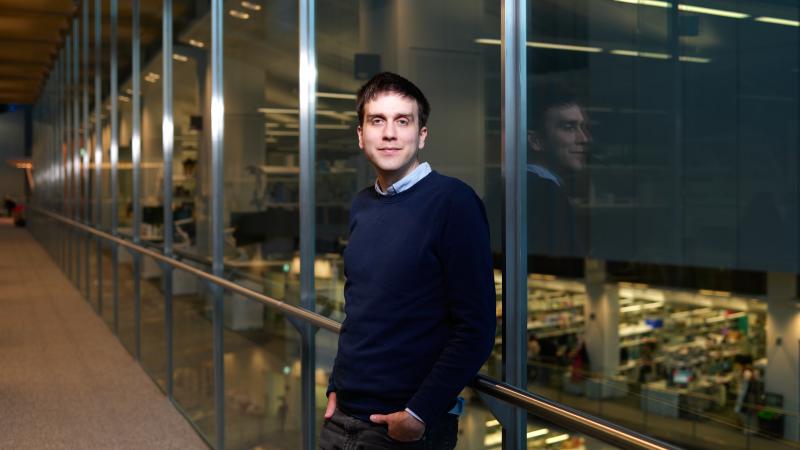 Group leader of the ancient genomics laboratory at the institute, Pontus Skoglund . Image: Francis Crick Institute