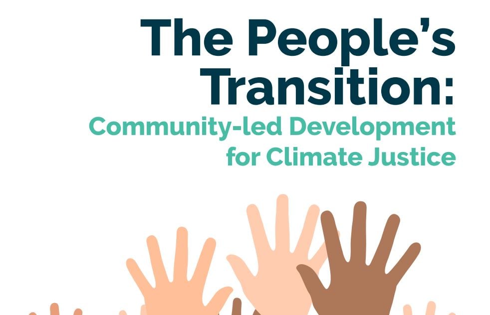 Image: the People's Transition report.