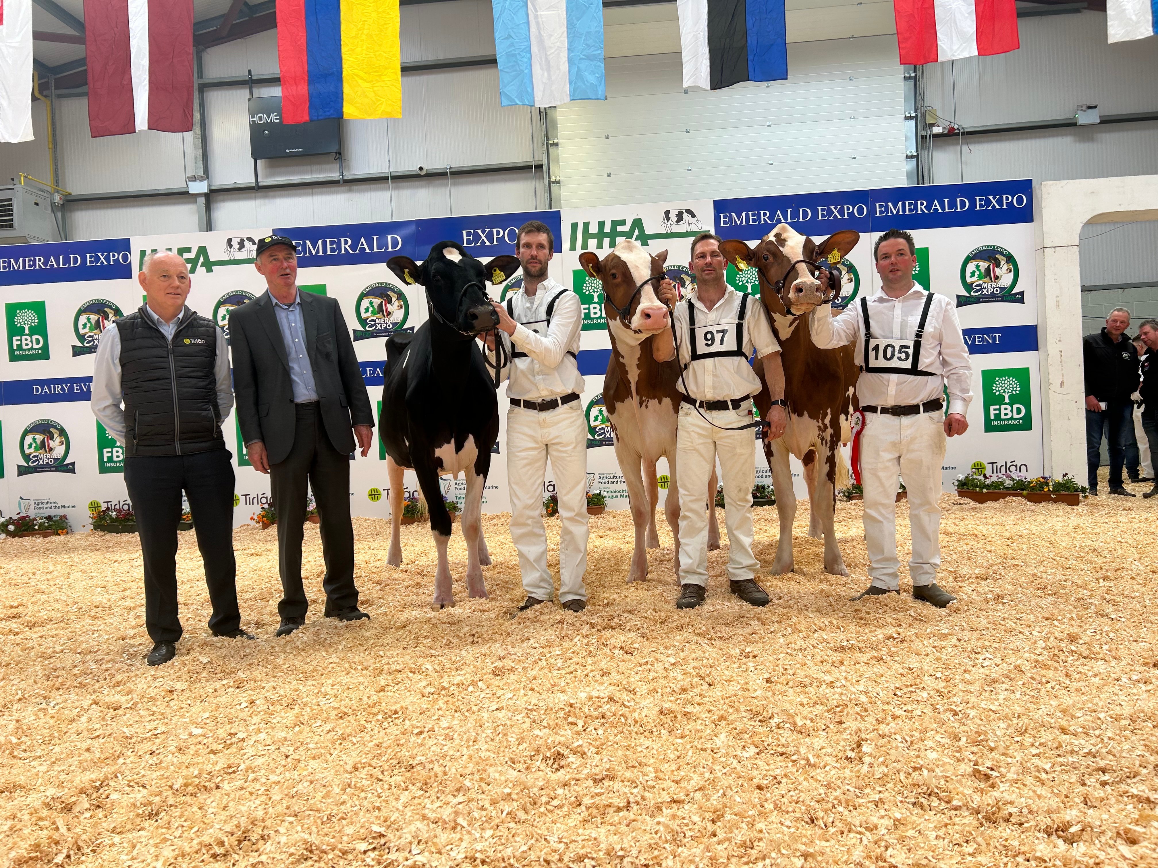 Intermediate winning line-up