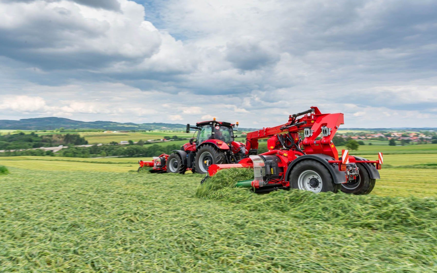 Used in conjunction with a front mounted unit the larger AIR 1250 will be able to clear 17m when it enters production