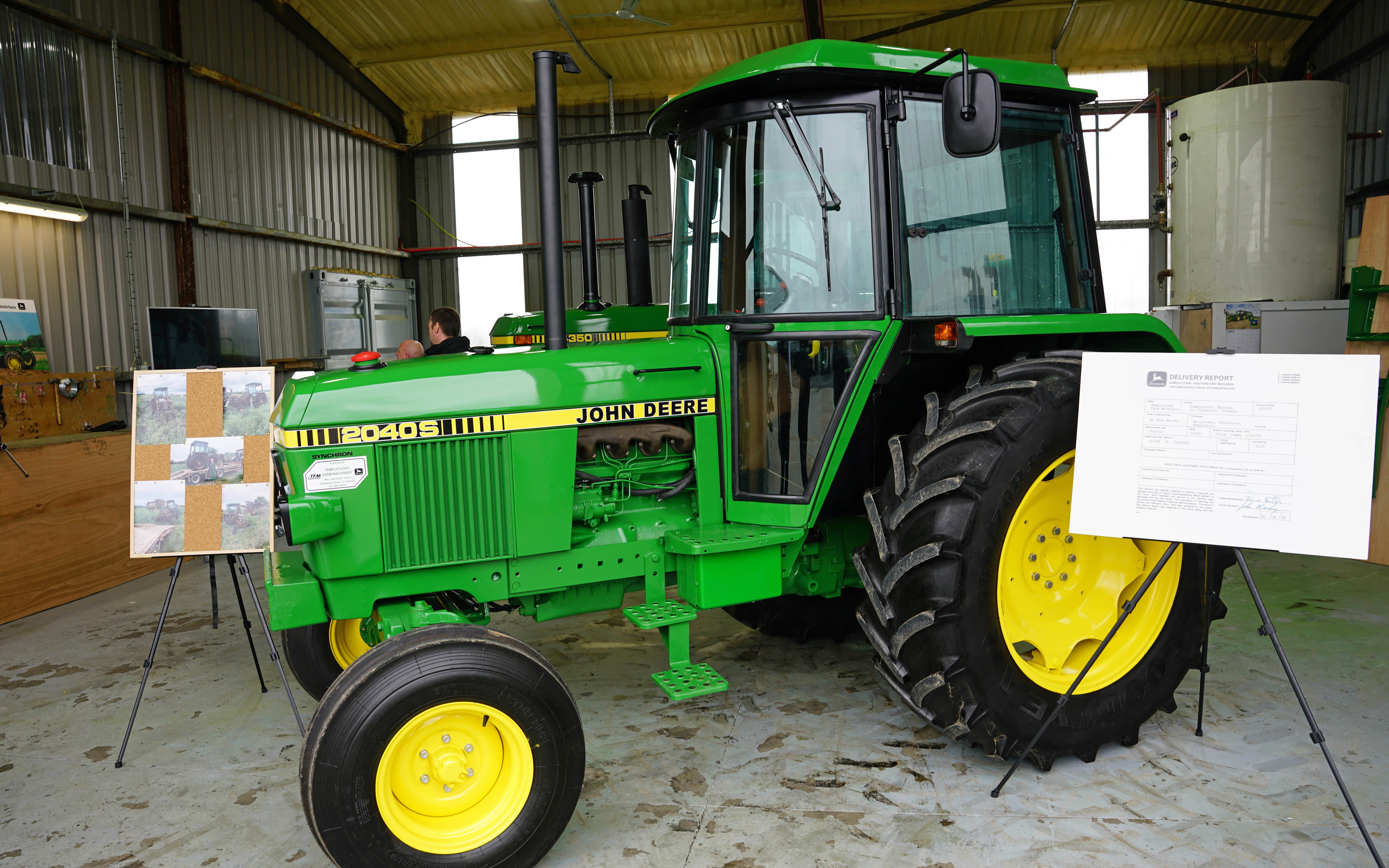 Now in fine fettle, the original machine which started the ball rolling back in 1982 is this 4-cylinder 2040S