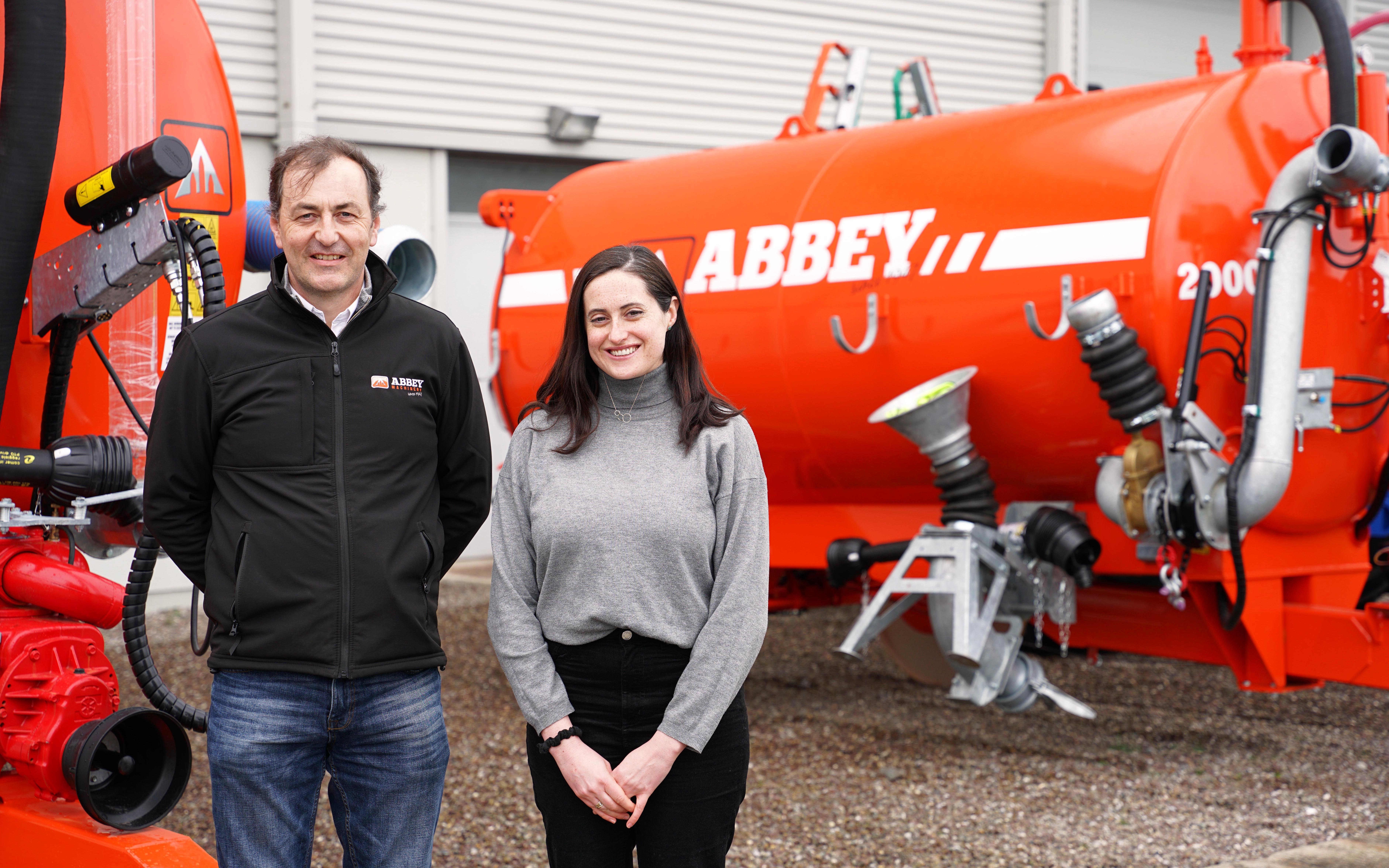 L-r:. Frances Merrigan, engineering innovations manager and Kate Cotter, marketing manager