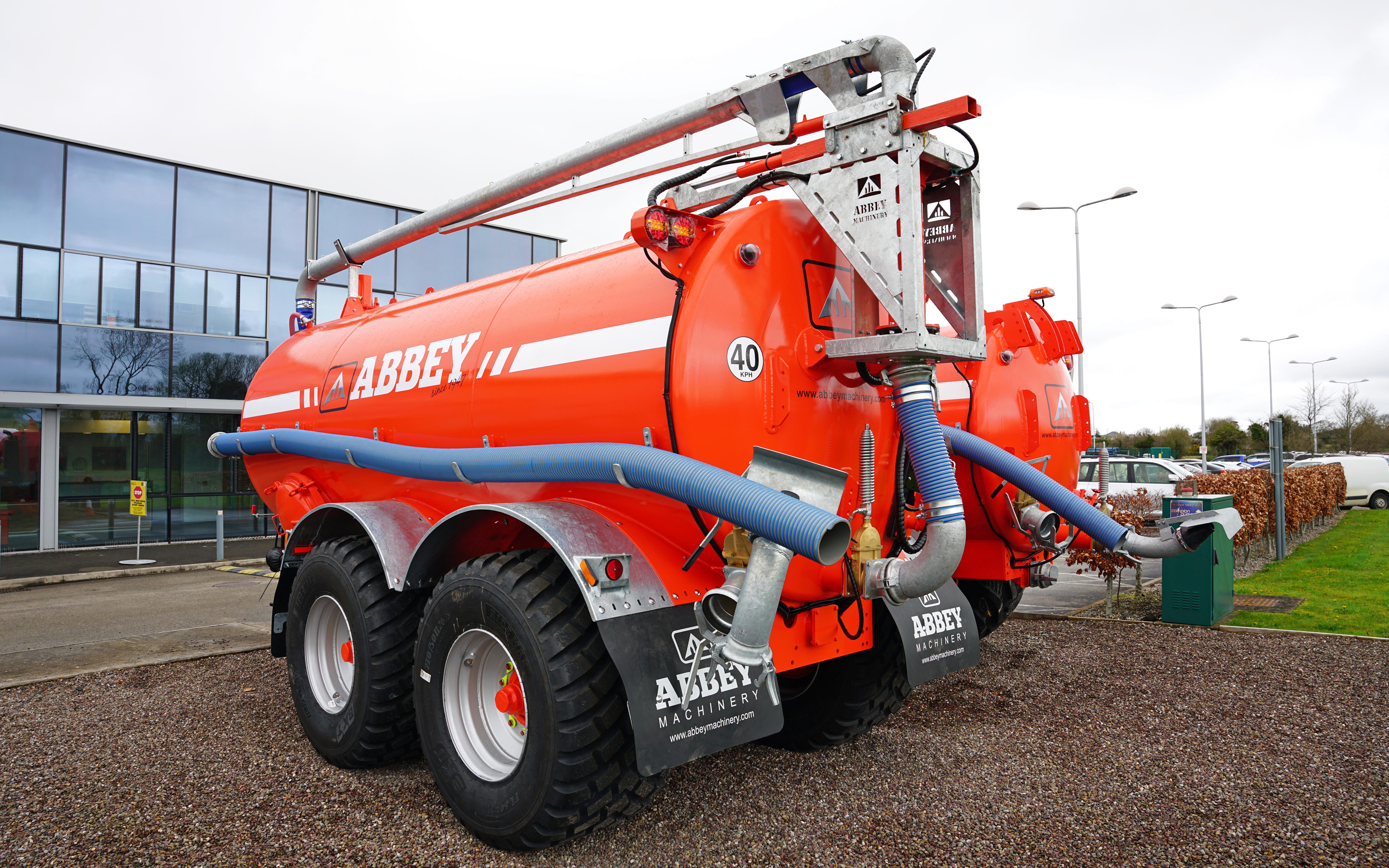 Tankers are becoming ever more sophisticated. This model has the latest top filling boom, designed to reduce cycle times