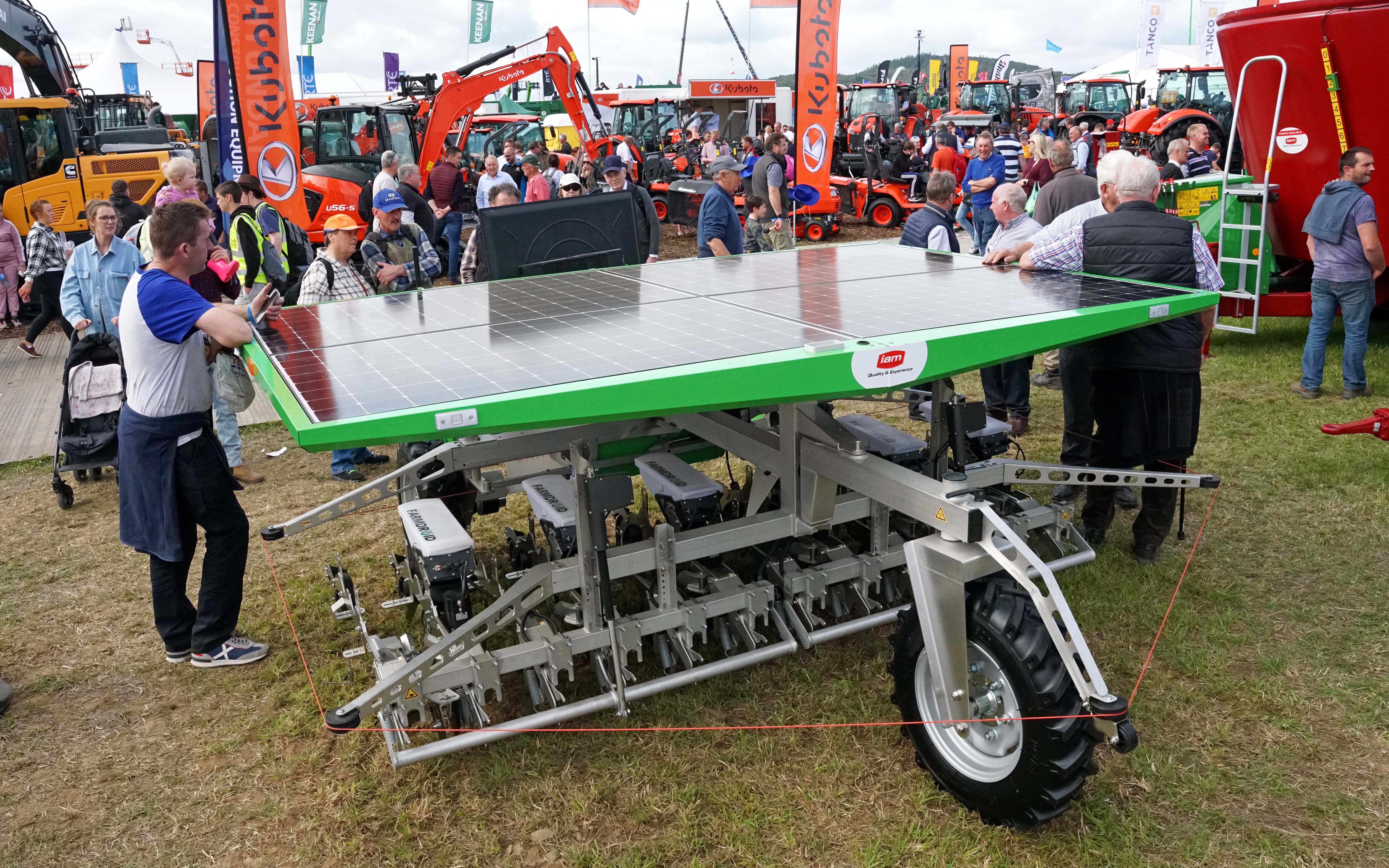 Robots are here already. The Farmdroid is being imported into Ireland by IAM of Kilkenny