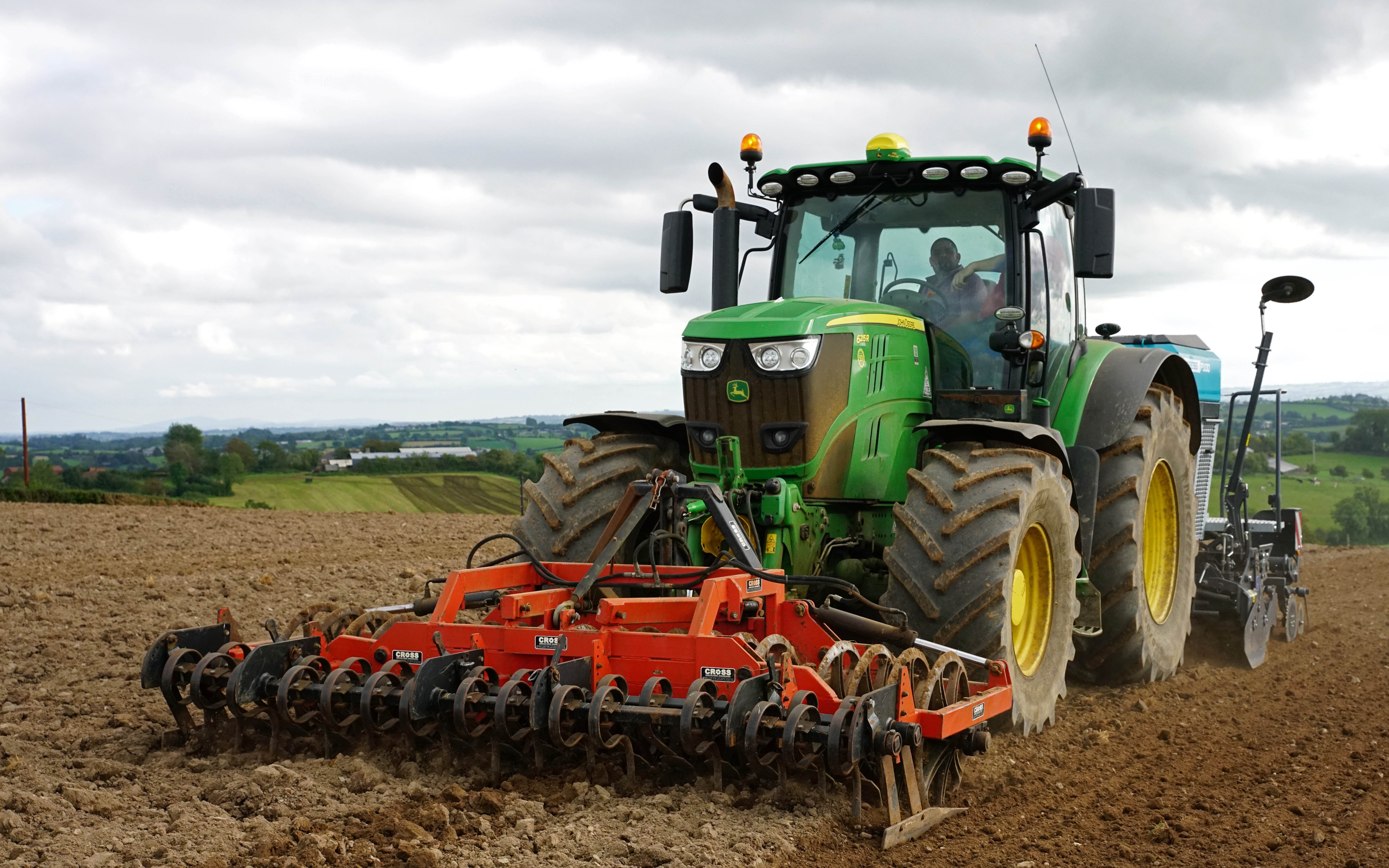 One answer to staffing problems is bigger machinery to cover more ground with the same man-hours