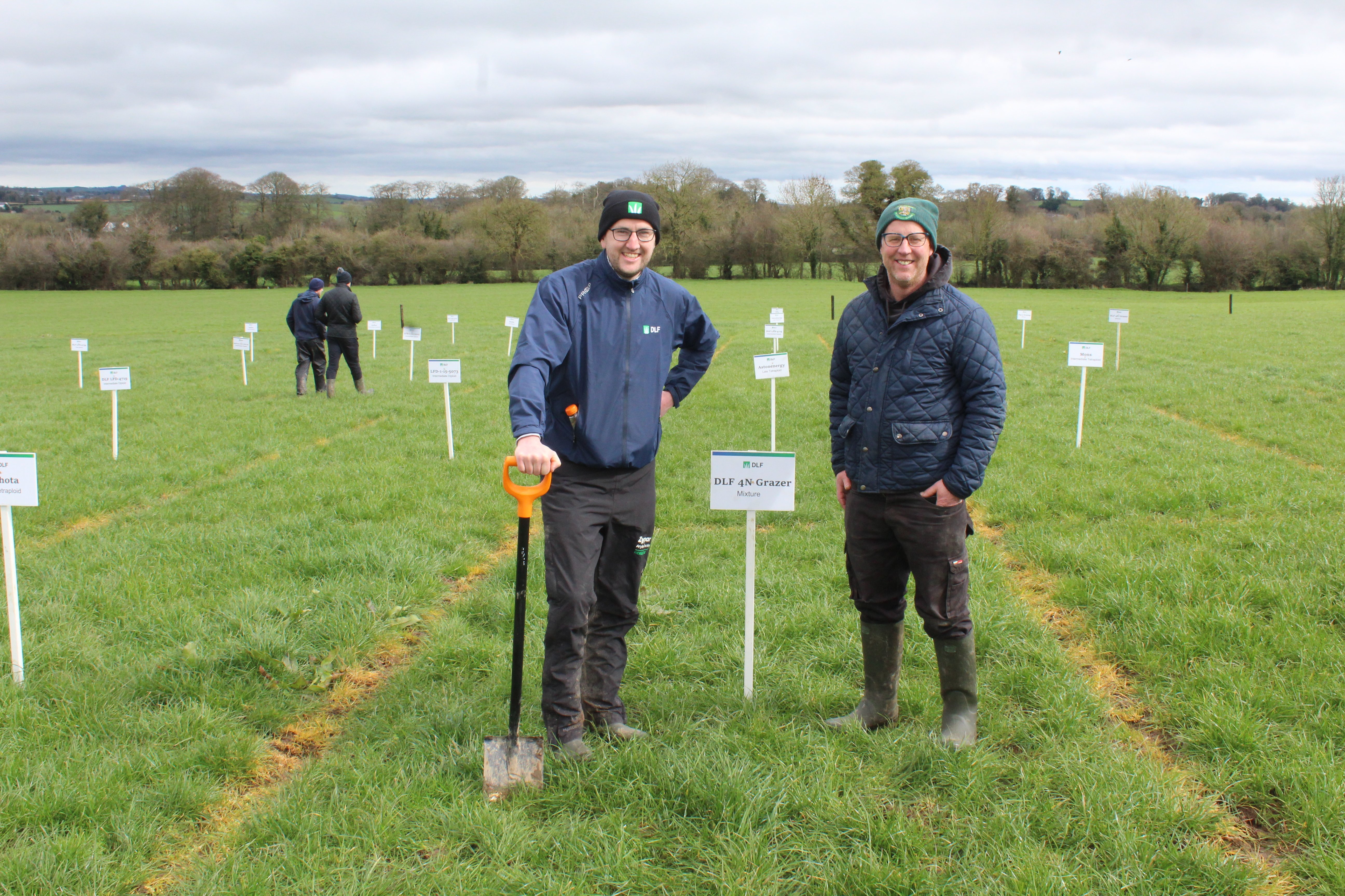Ned Keogh, DLF Seeds and Andrew Purcell, Termonfeckin, Co. Louth