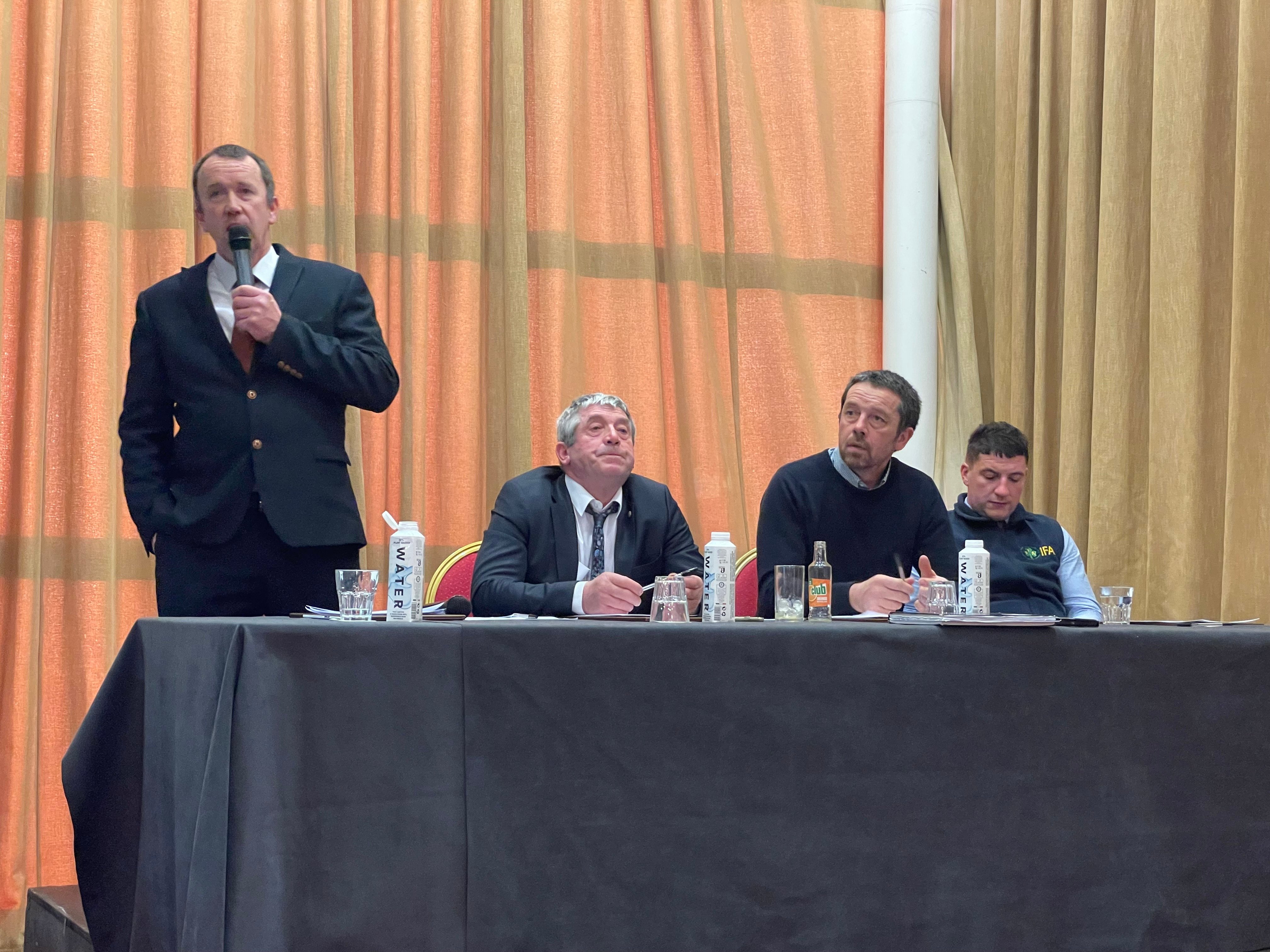 IFA National Returning Officer, Martin Stapleton (left) who oversaw the Kerry IFA elections