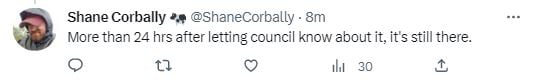 Image: Shane Corbally Twitter