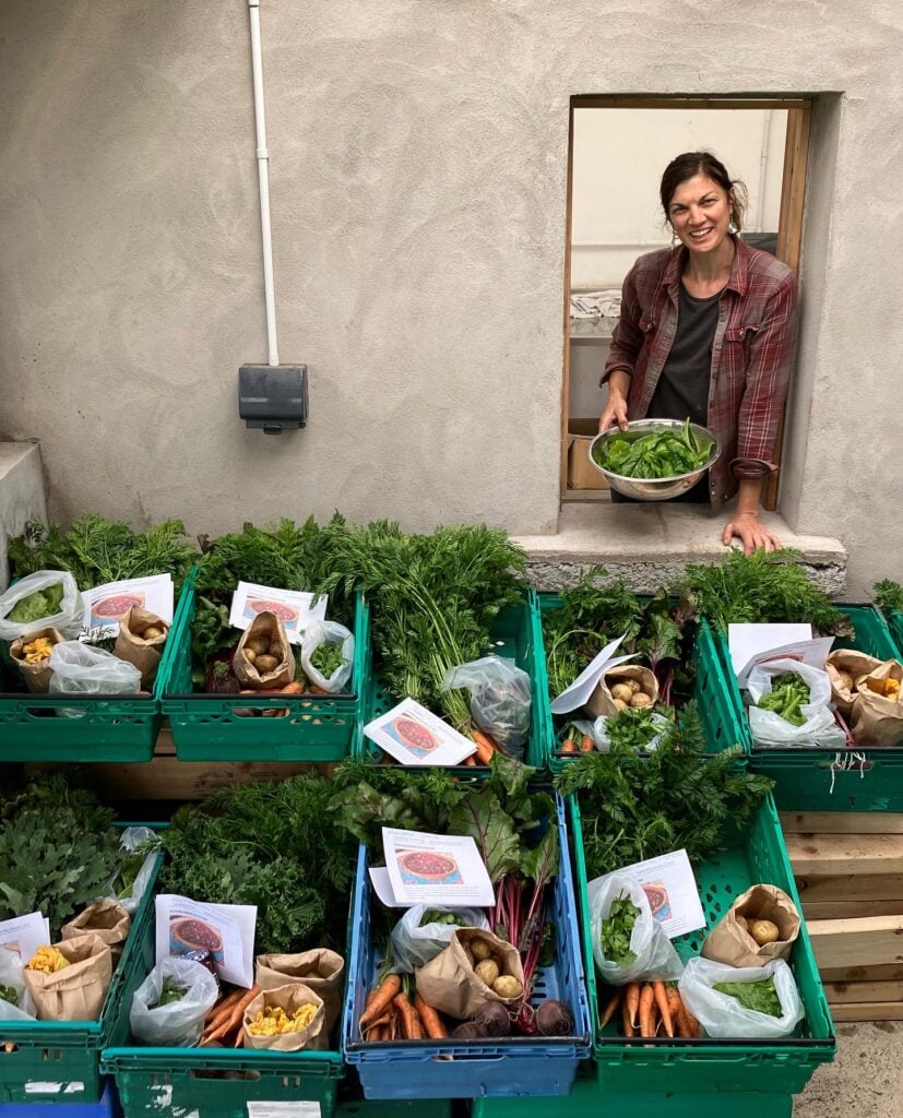 Mairead Ní Coistin, an organic vegetable grower from An Rinn who will be hosting one of the farm visits at the festival