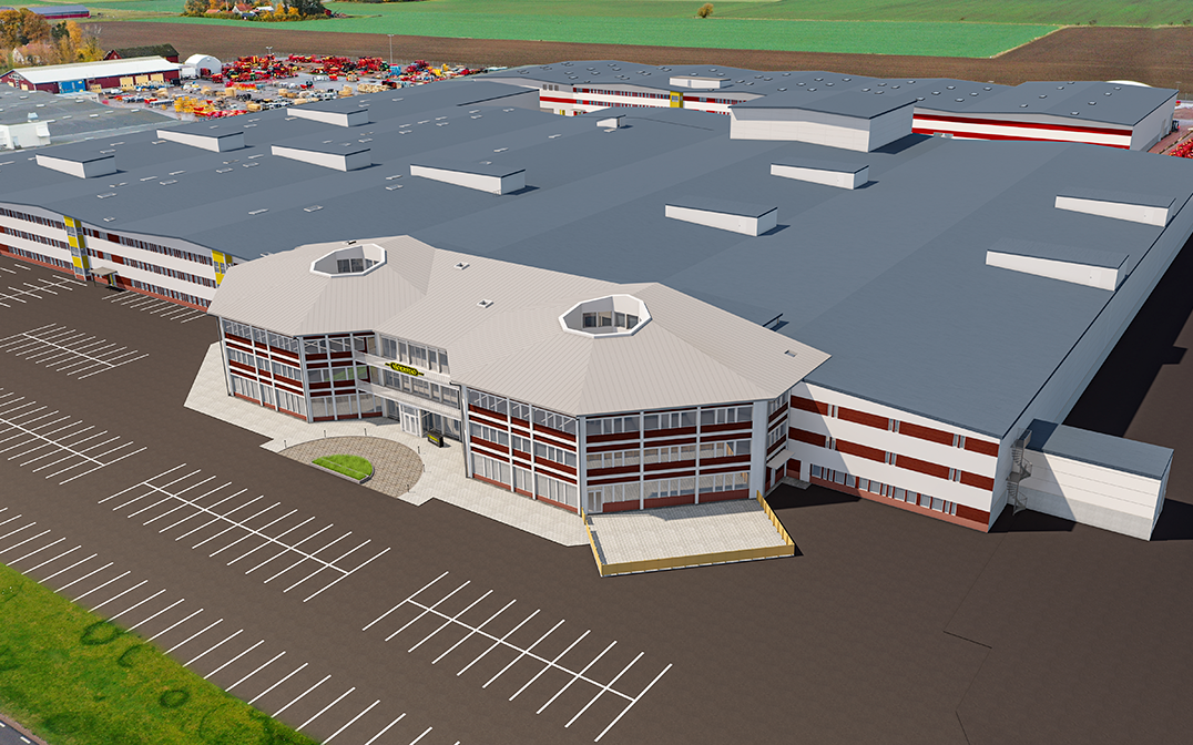 The new factory buildings are is destined to be commissioned in late 2024