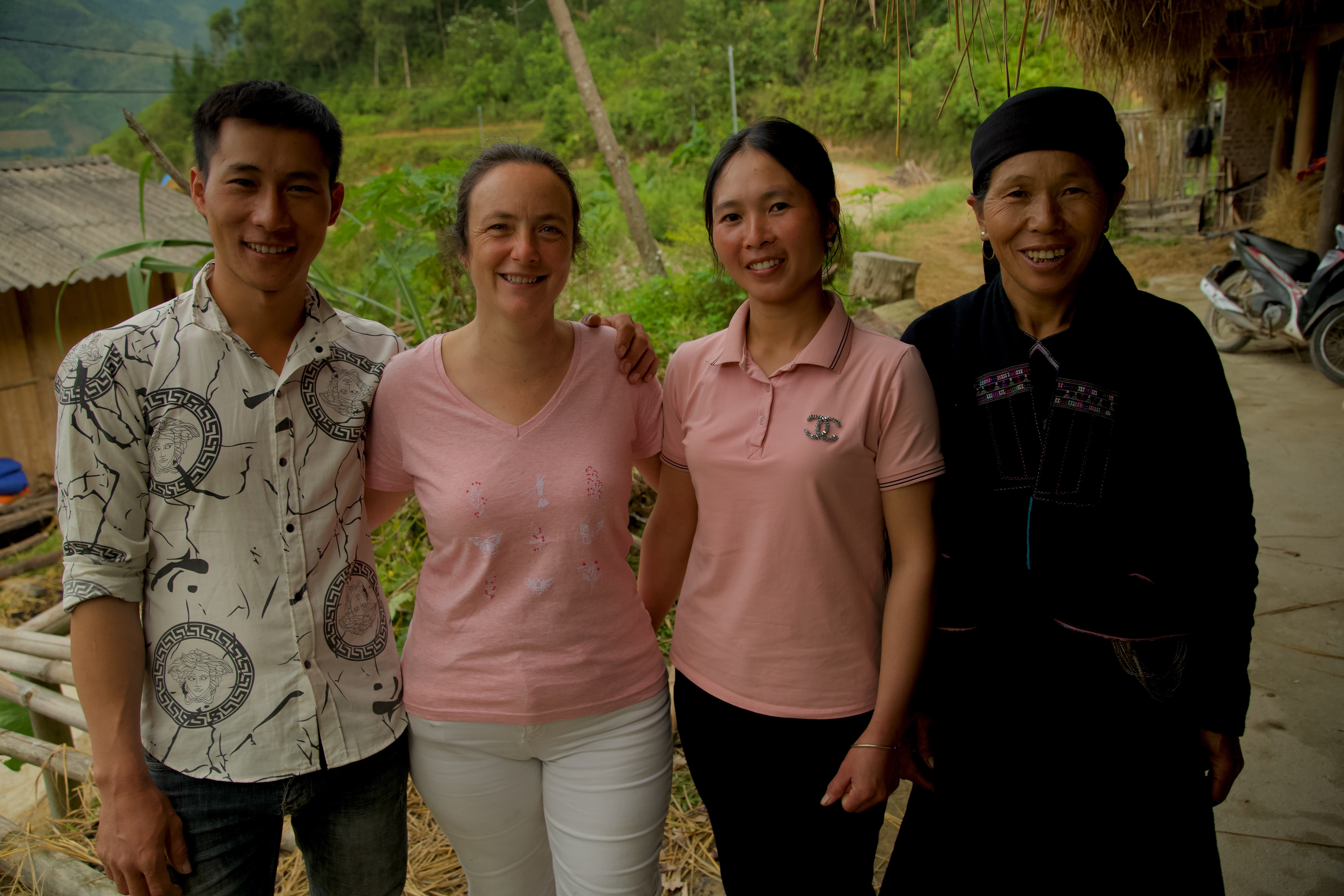 Eveline Gill and the Tang Family, Lao Chi tribe, Vietnam