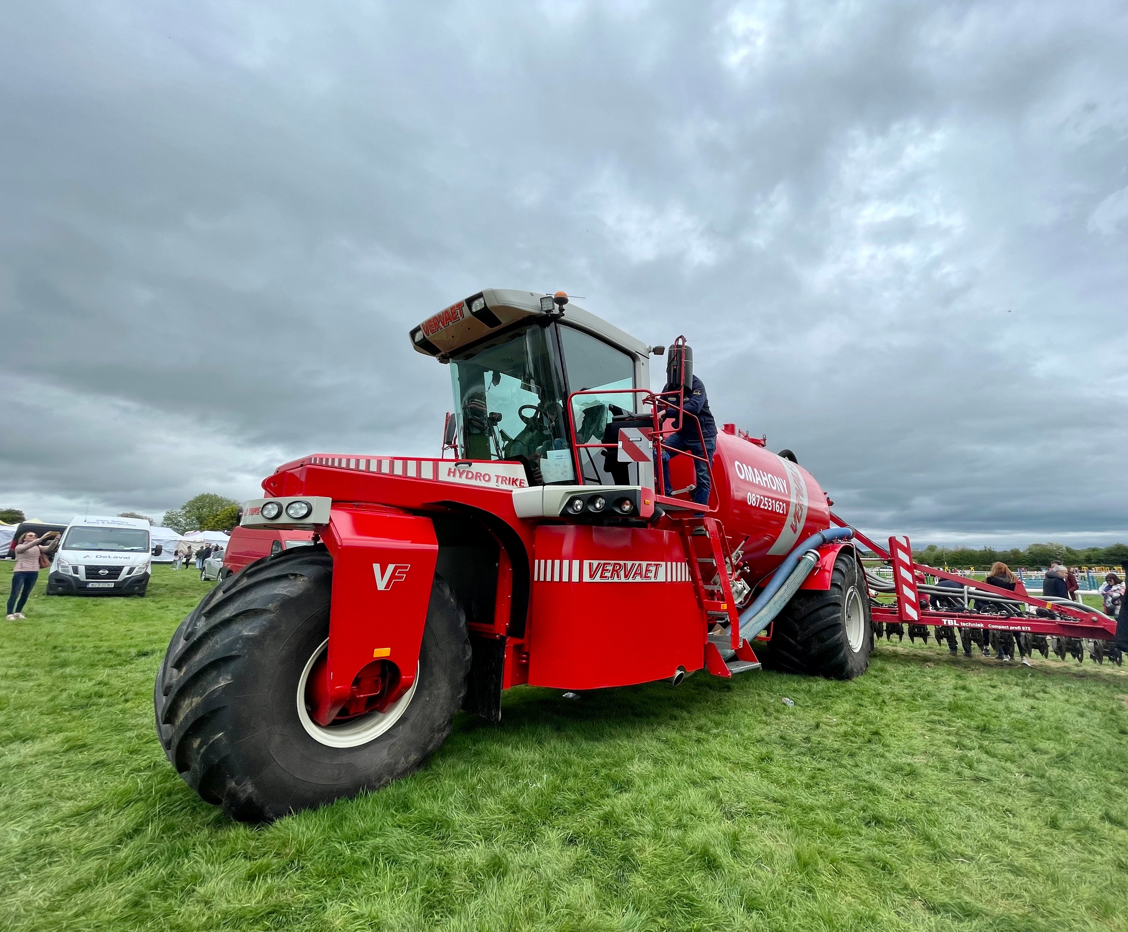 The Vervaet Hydro Trike owned by O'Mahony Machinery Hire was a popular exhibit at this year's show