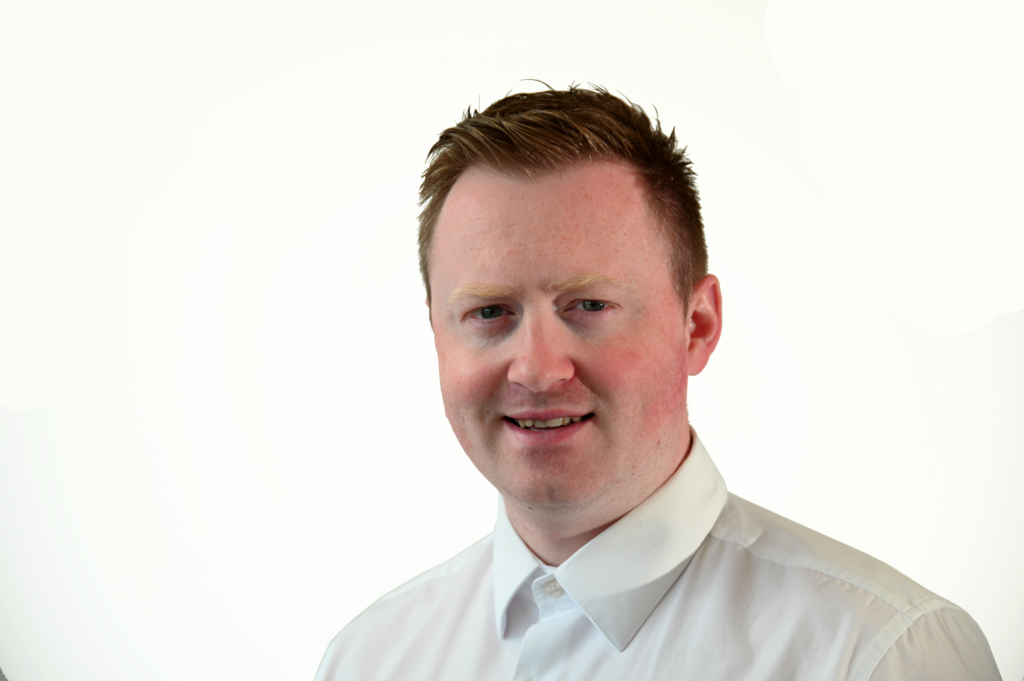 Account executive, Niall Thompson
