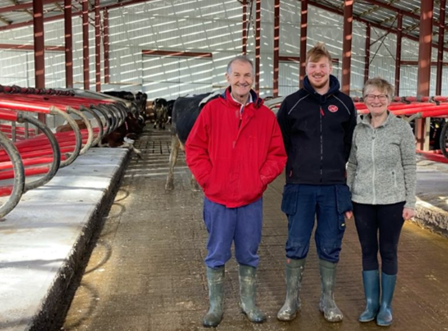 Jerome O'Connor with his mother Nuala and his father James Image: Lely Mitchelstown
