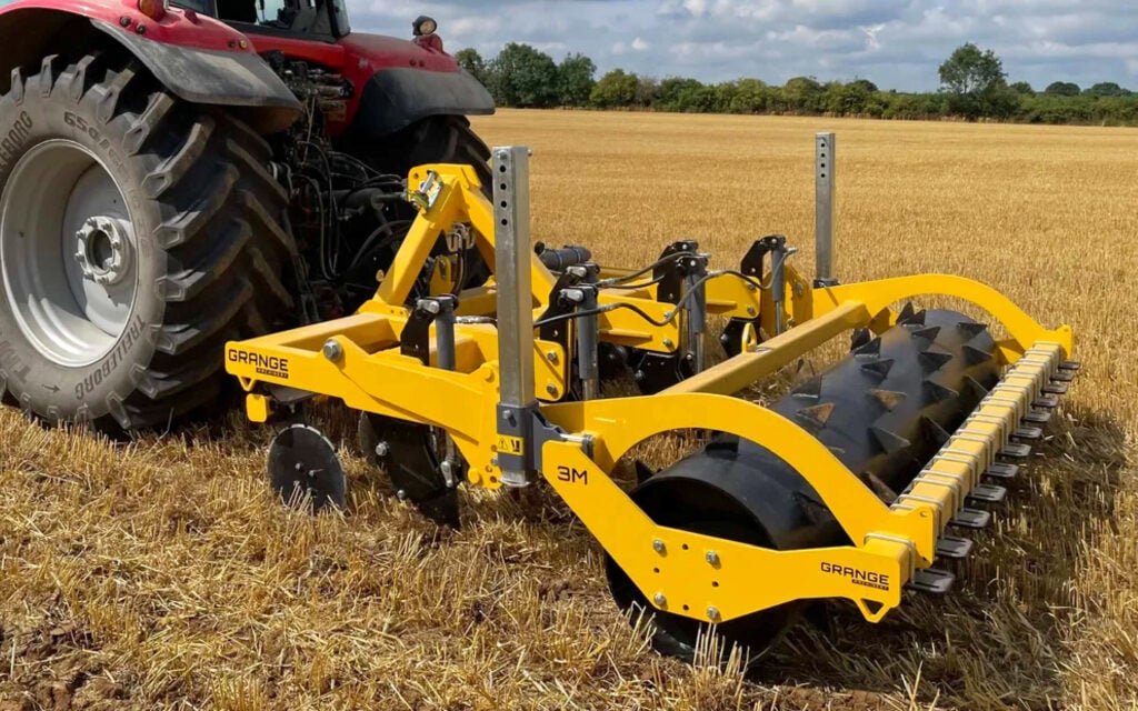 Although being worked on stubble in the photo, this is the company's Grassland loosener