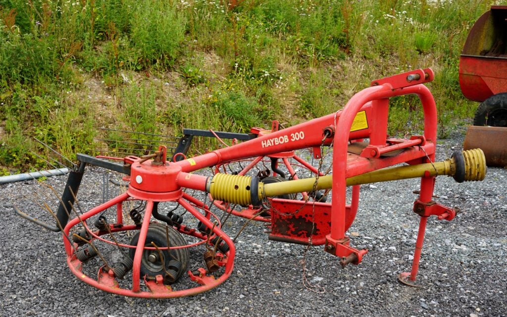 An impressively clean haybob is also amongst the lots on offer