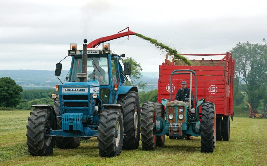 Pat moved on from Countys to a TW20 in the 90s before finally going self-propelled with a John Deere 5830 (stock photo)
