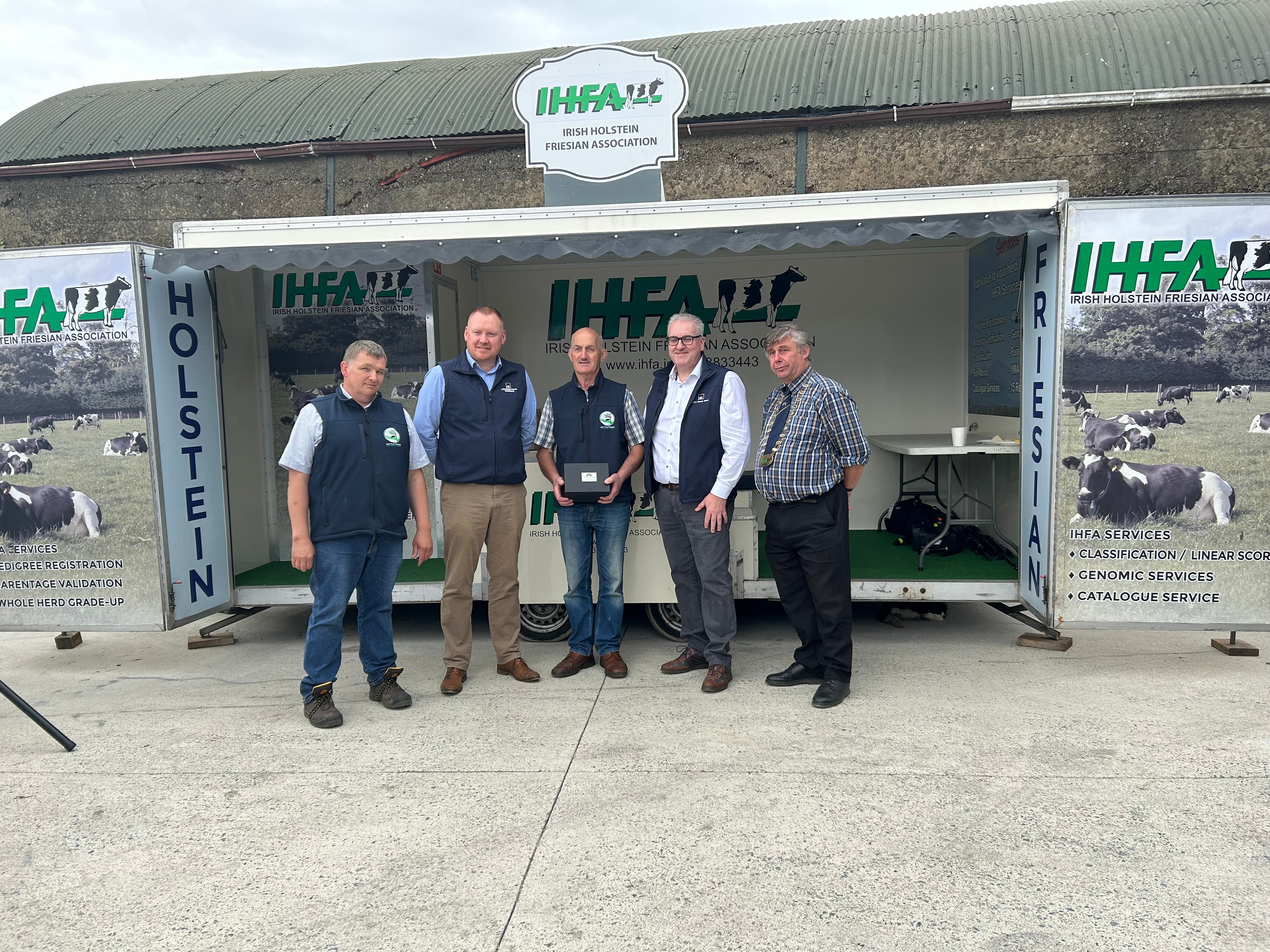 Patrick Quealy, Brian Prout, Francis Fitzgerald, Christy Doherty, and Richard Hamilton