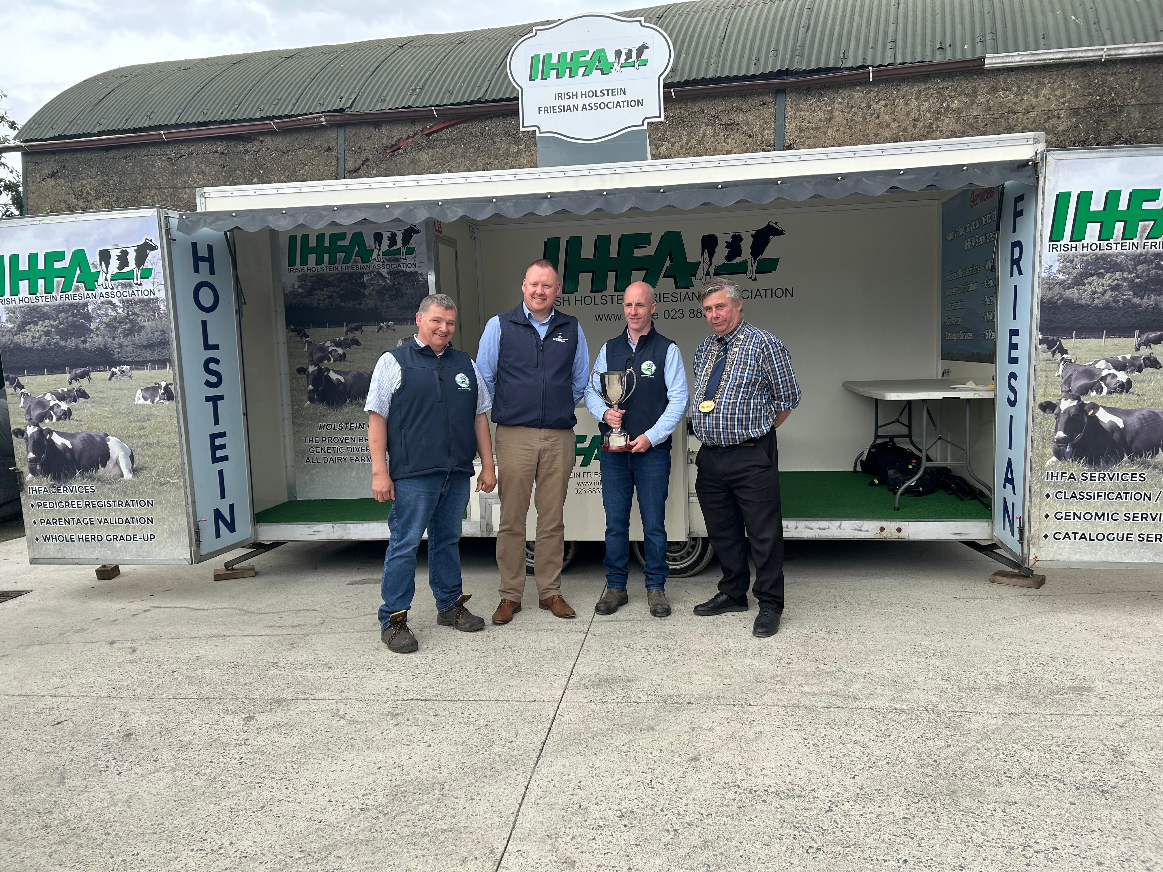 Patrick Quealy, Brian Prout, Gearoid Maher, and Richard Hamilton