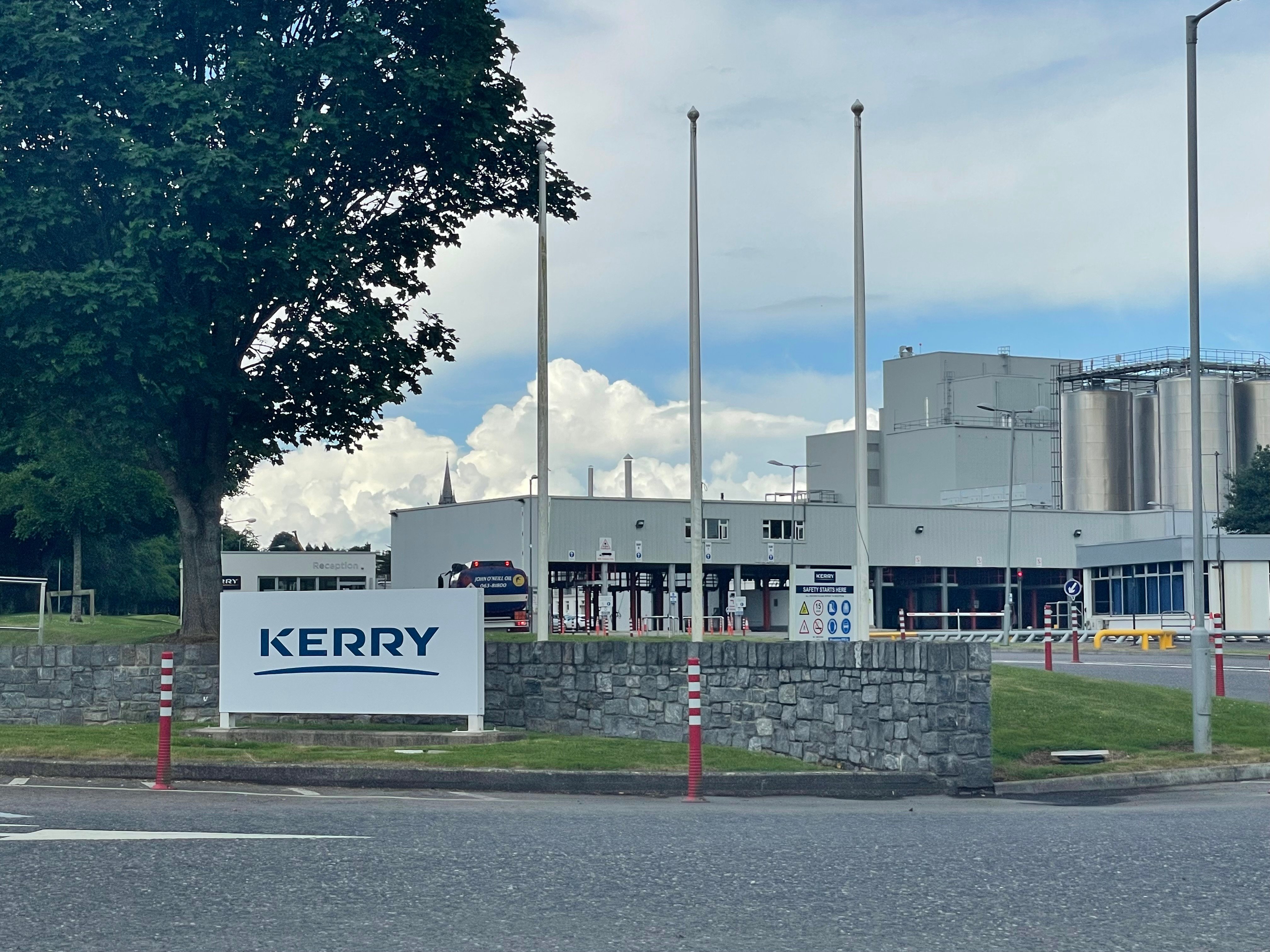 Kerry Group processing plant in Charleville, Co. Cork