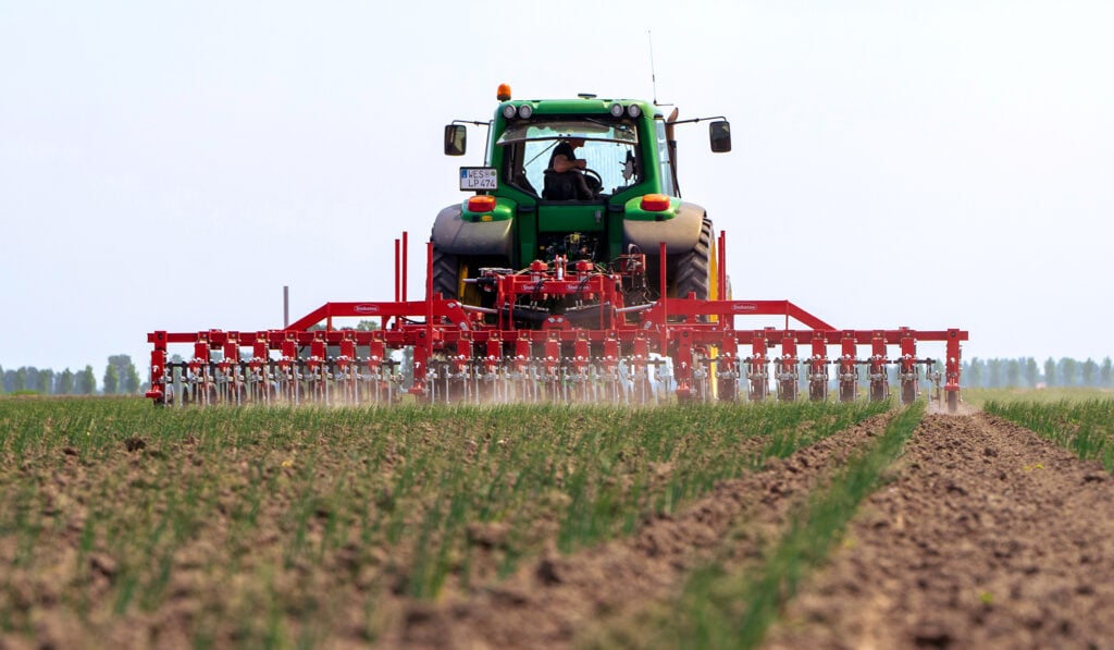 Inter-row cultivations are destined to become more important as chemical use is constrained by cost and legislation