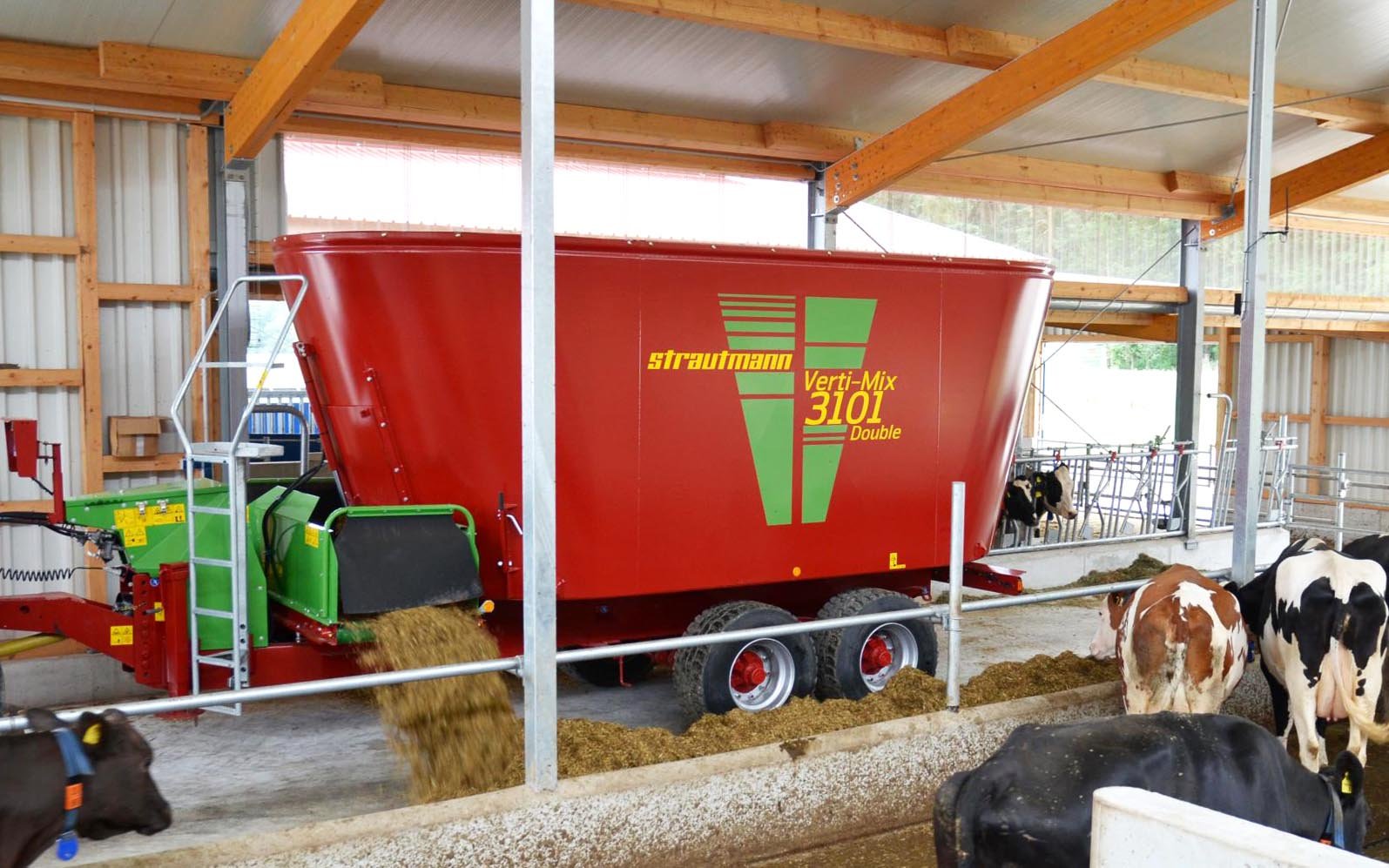 A range of Strautmann feeders will also be shown at the event