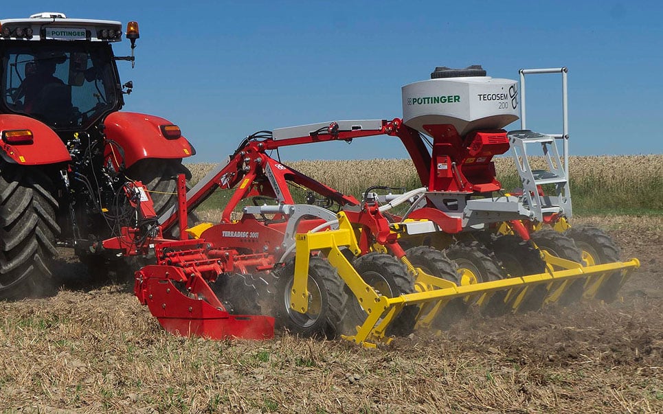 Sowing cover crops