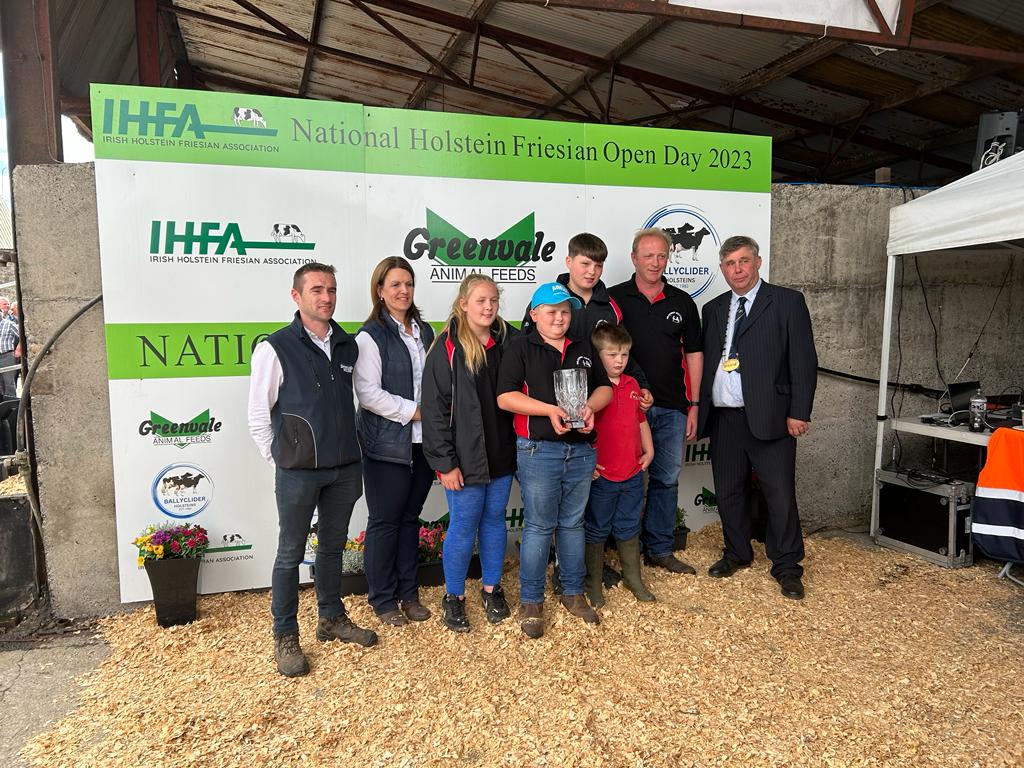The judges recognition award was won by Delasheen/Intelagri herd of the Beattie family from Delvin, Co. Westmeath