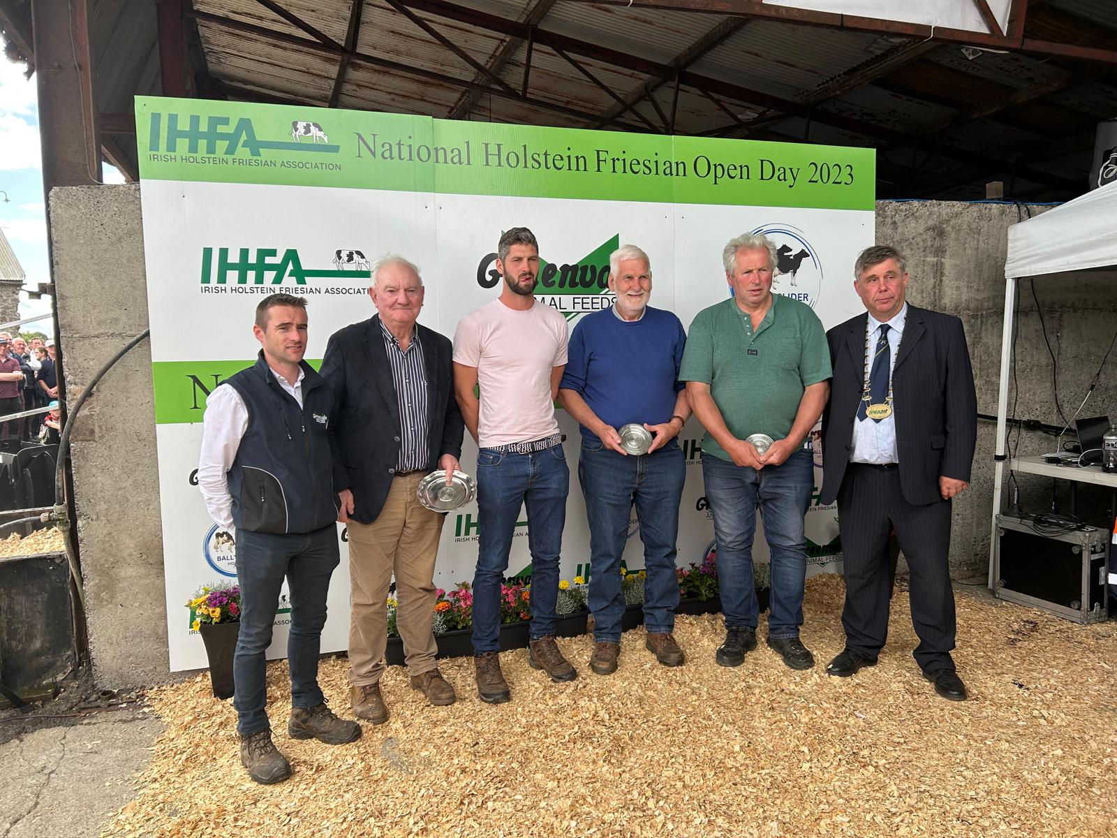 The winner of the greater than 80 cows section went to the Laurelelm herd of Ricky Barrett from Ballinhassig, Co. Cork