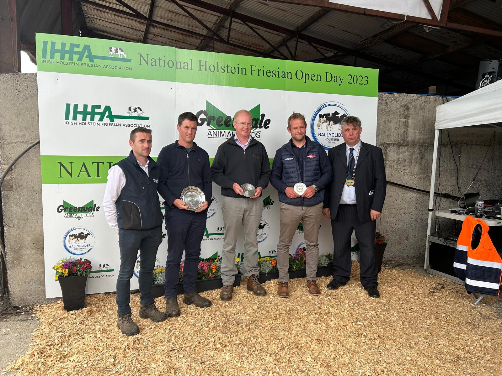 The winner of the spring calving herds section was Slieverue herd of Sean Begley from Dingle, Co. Kerry