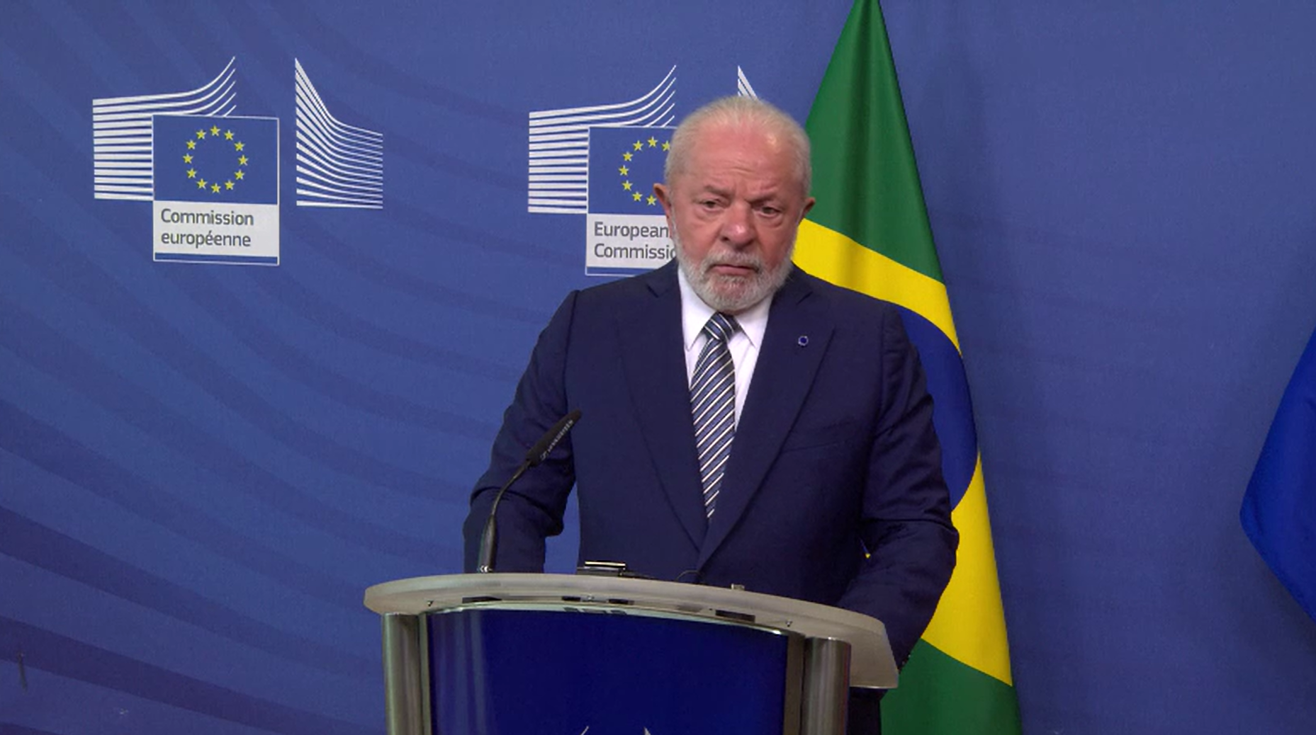 Brazilian President Luiz Inacio Lula da Silva