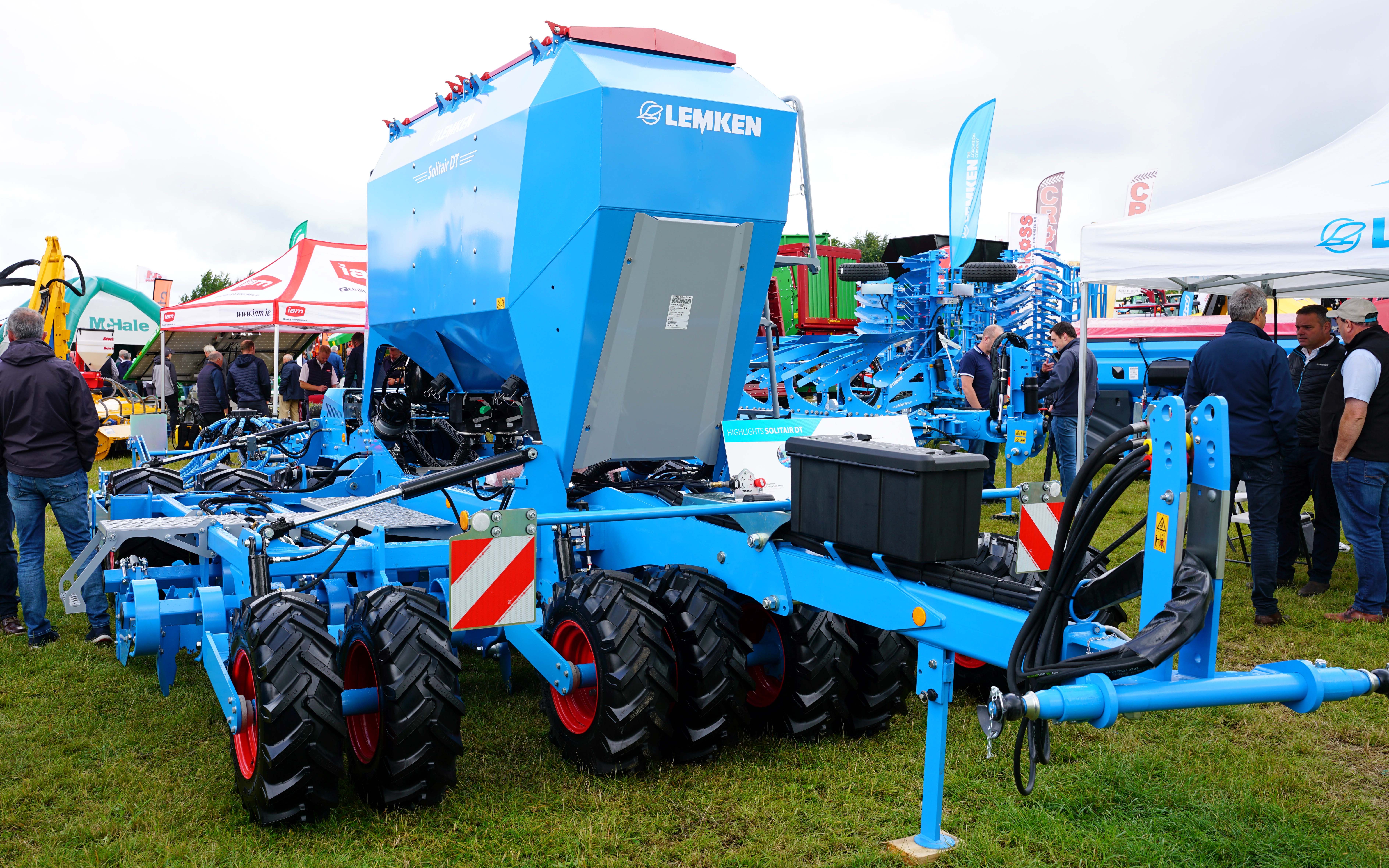 The new drill is said to cover all bases and can evolve along with the farmer's established system