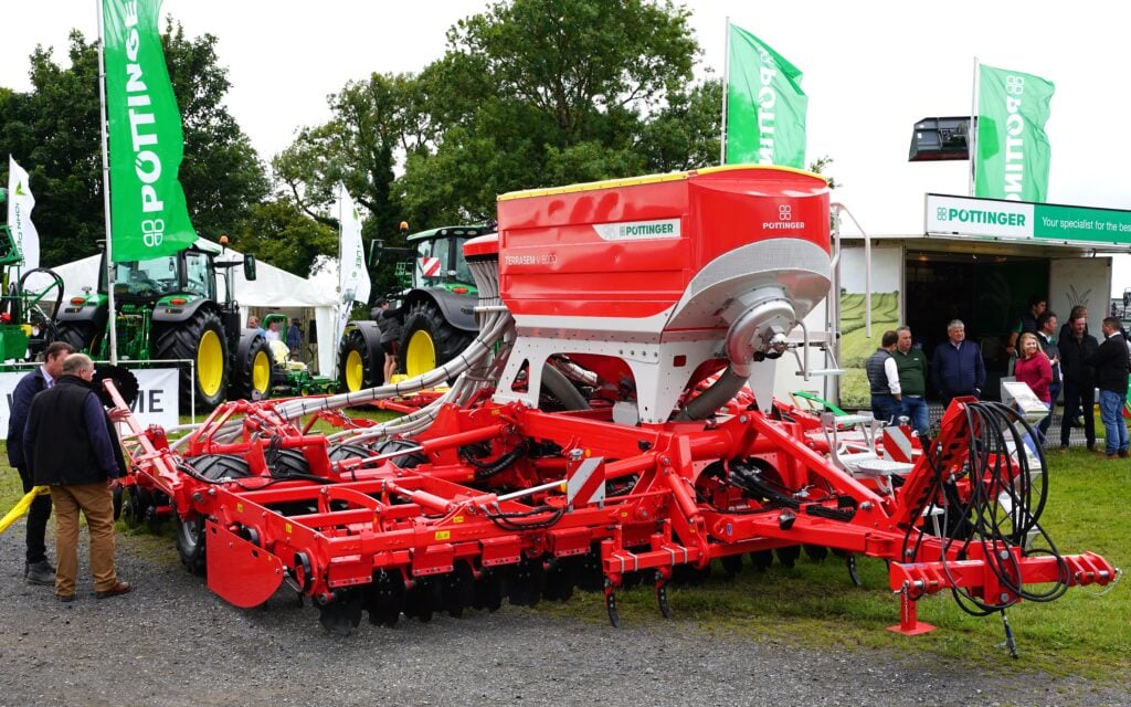 With room to view the latest kit, both grassland and tillage, the show was appreciated by both visitors and exhibitors