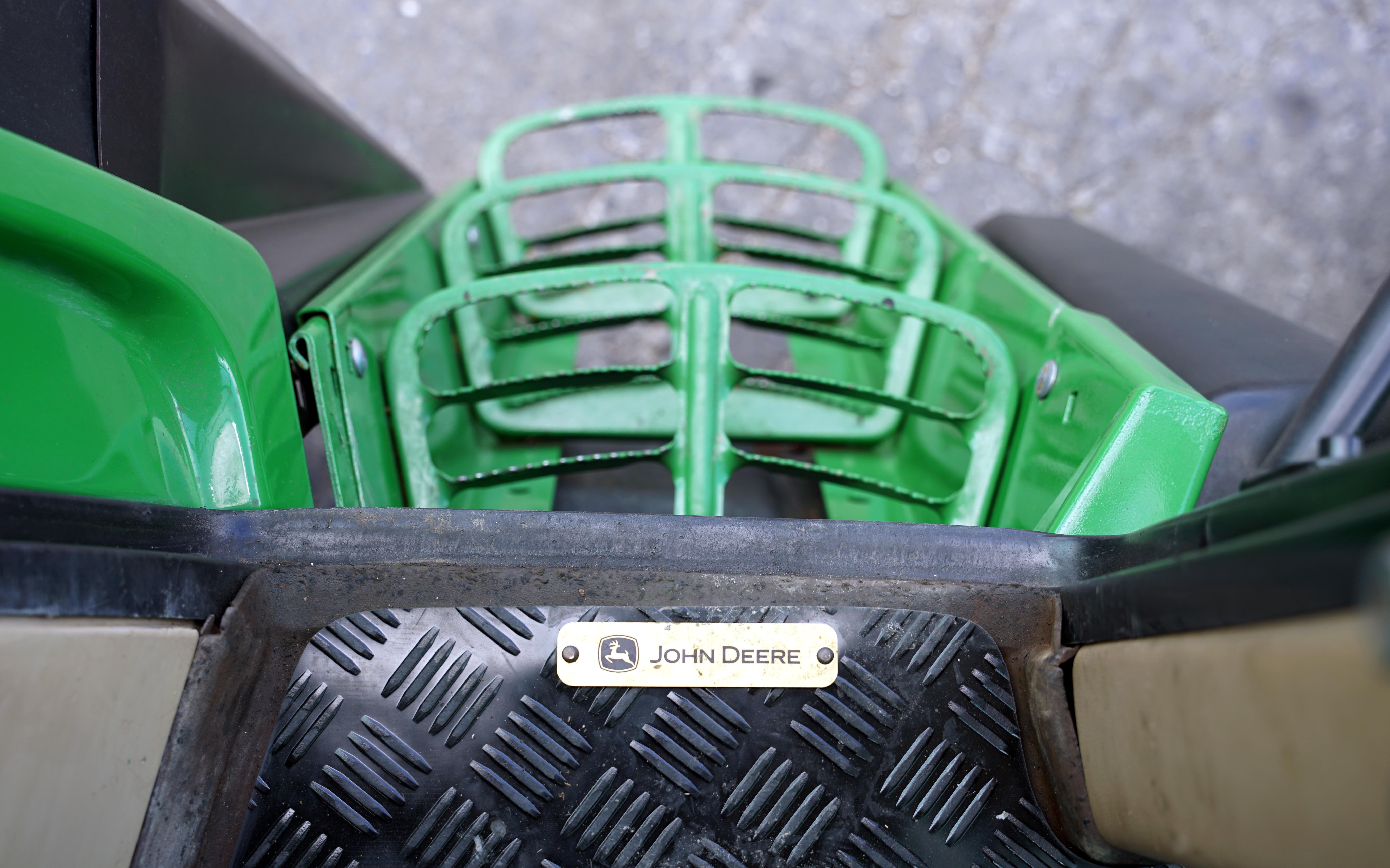 Just in case you should forget what you were driving when dismounting